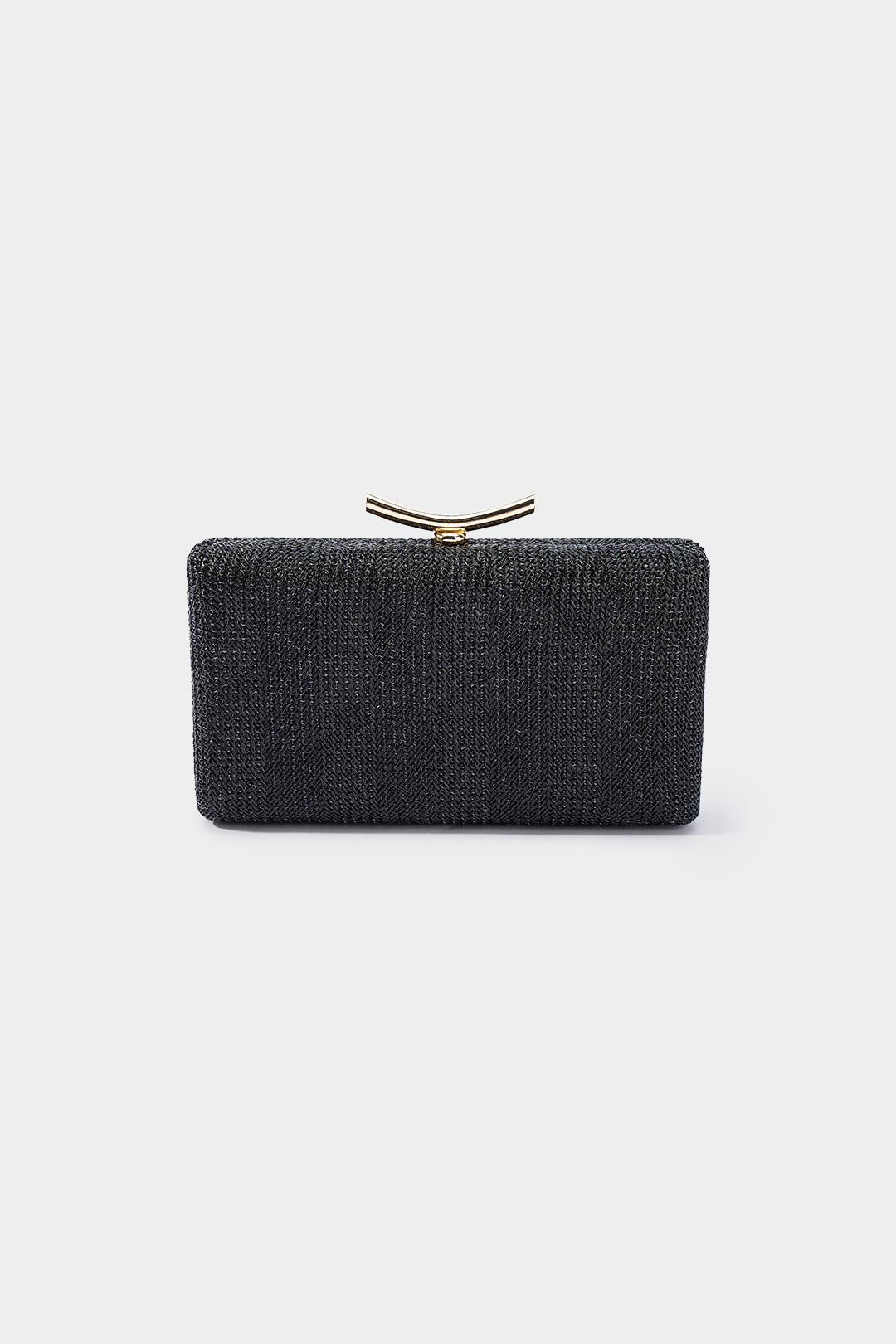 Metalic Woven Clutch Bag