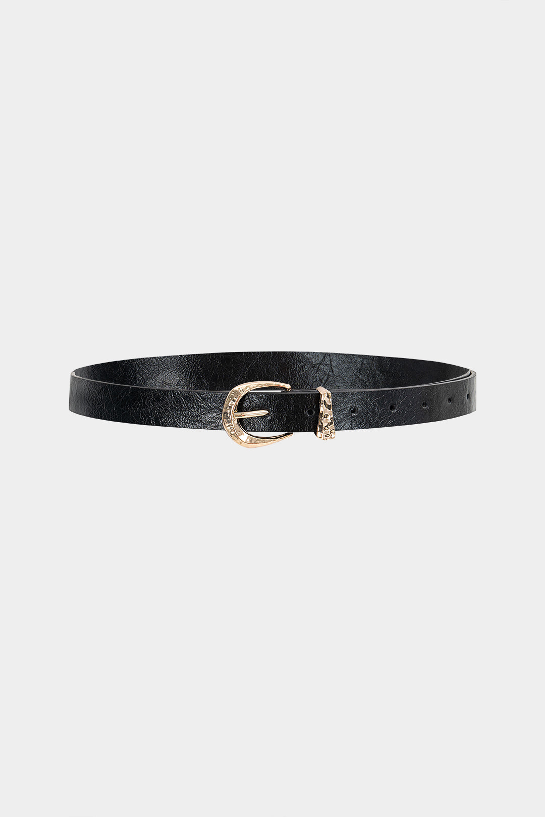 Faux Leather Textured Belt