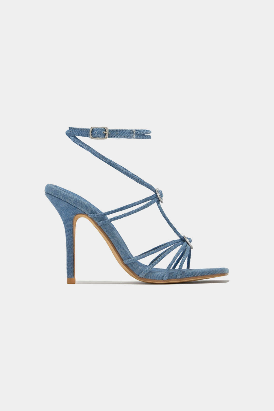 Rhinestone Strappy Sandals