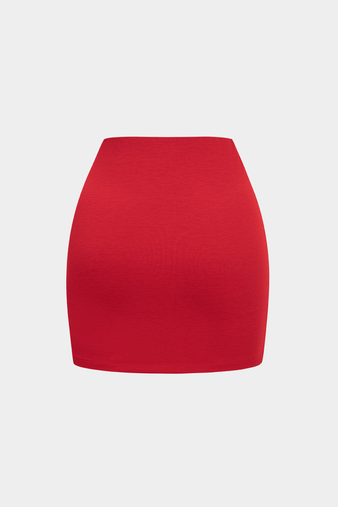 Contrast Stripes Tie-Up Skirt