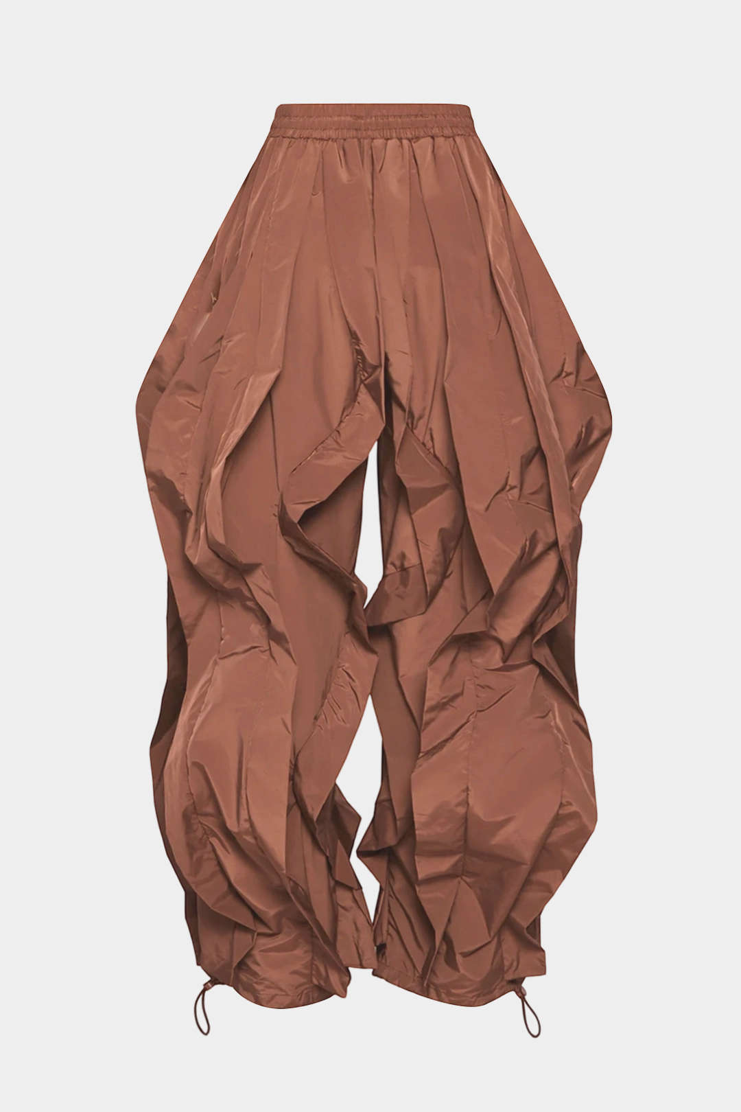 Tie-Up Ruffle Detail Pants