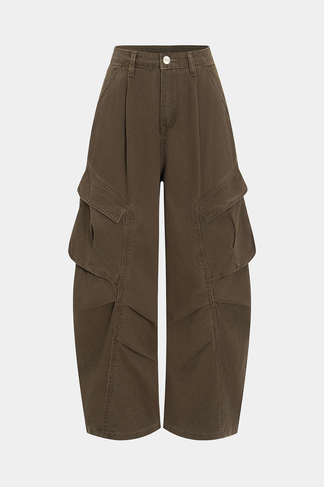 Denim Ruched Pocket Jeans