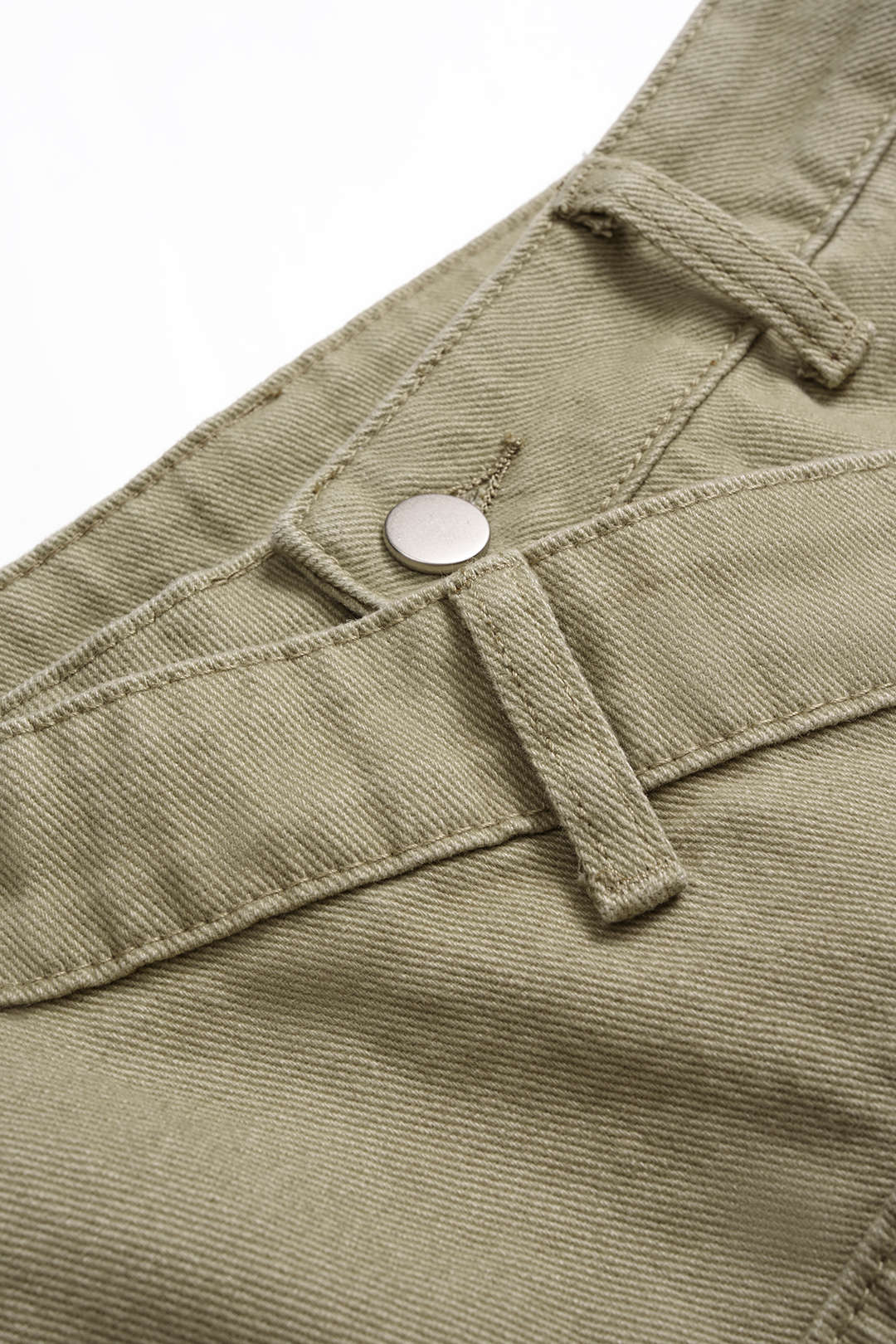 Jean asymétrique en denim