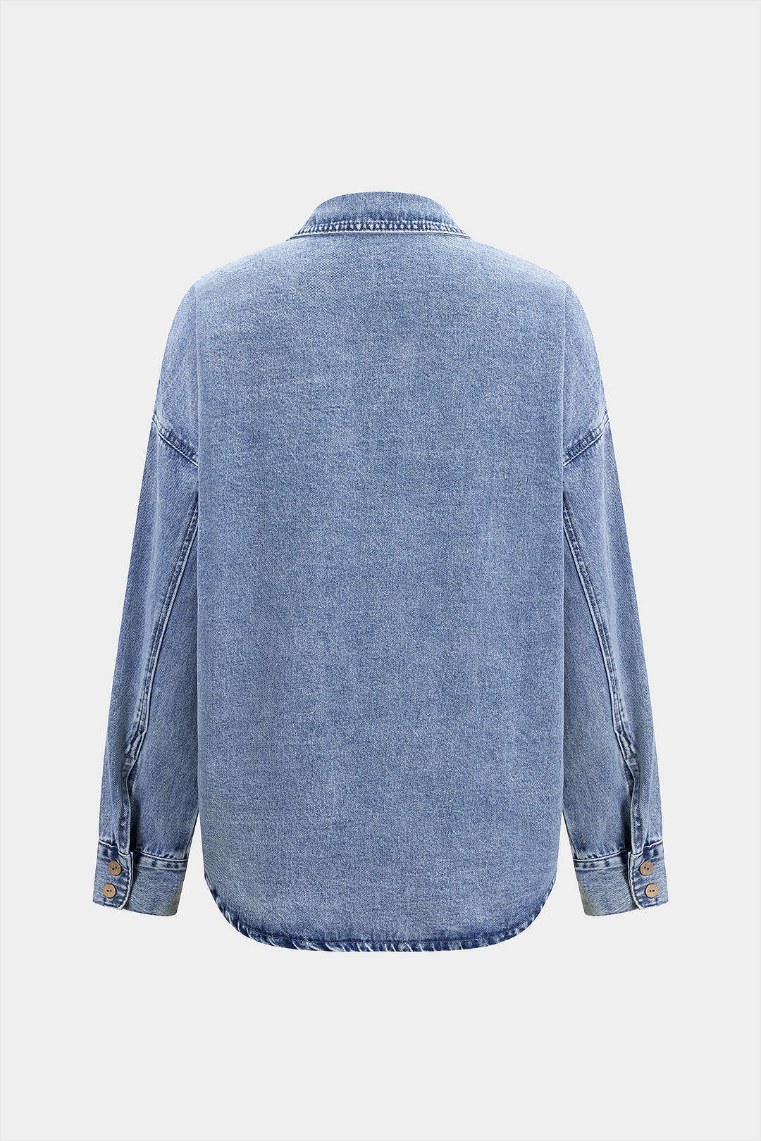 Jeansjacke mit Strassdekor
