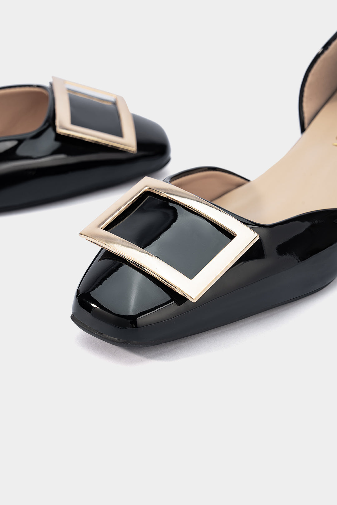 Ballerines en cuir