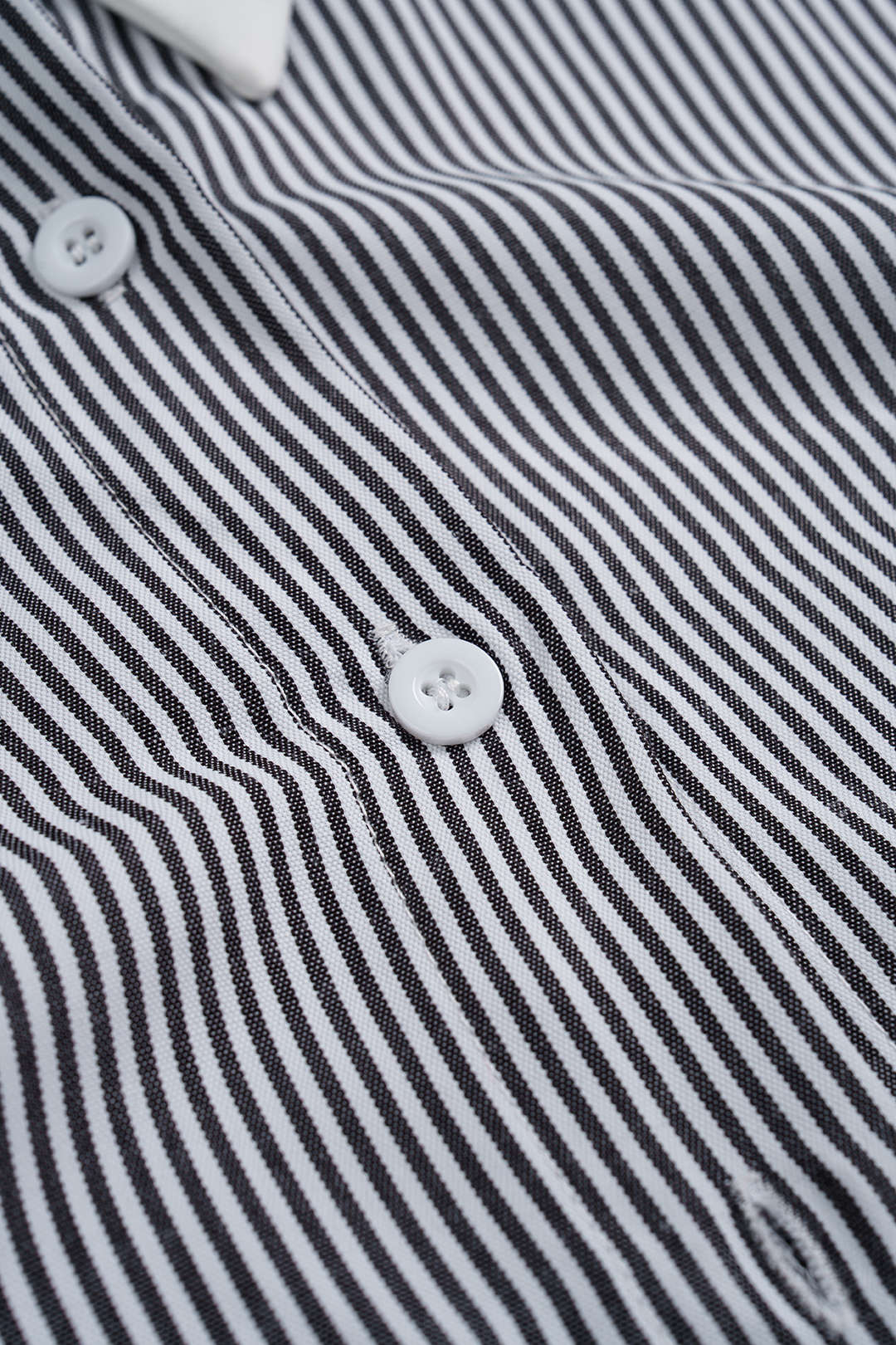 Contrast Striped Lapel Long Sleeve Shirt And Wide Leg Pants Set