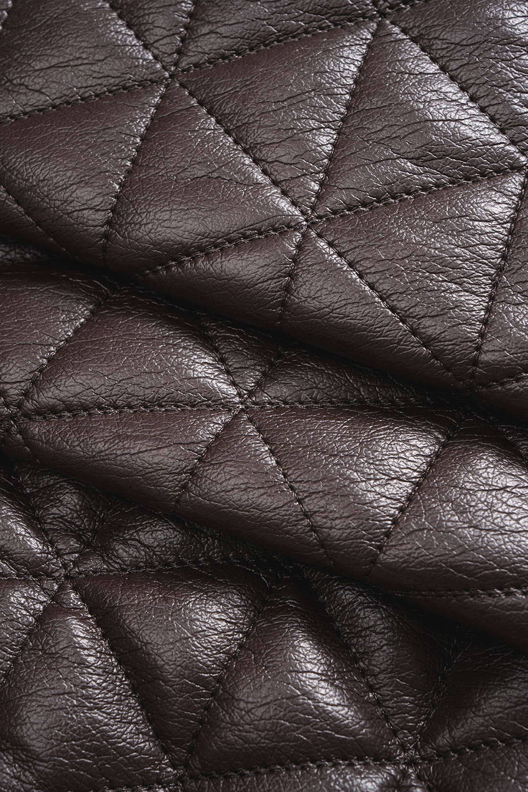 Faux Leather Strappy Tie-Up Jacket