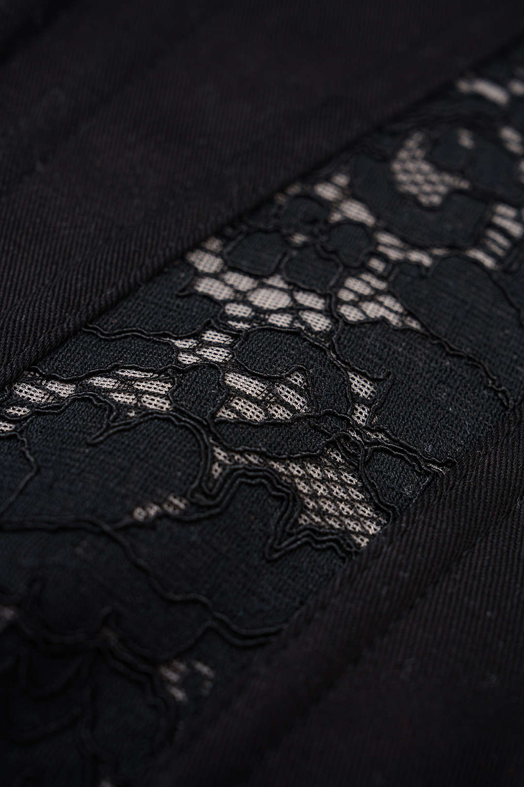 Lace Patchwork Embroidery Tie Back Tube Top