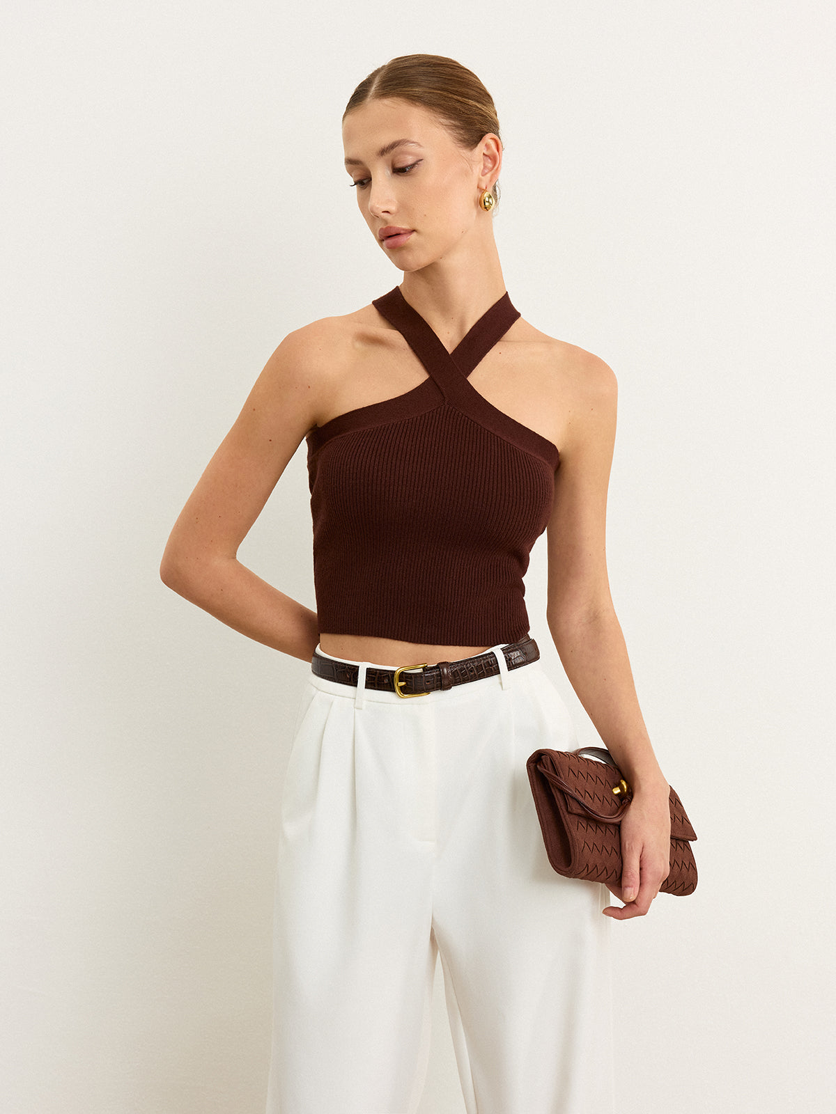 Knit Halter Top