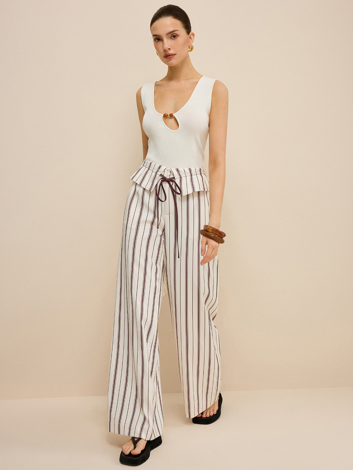 Cut-Out Tank Top