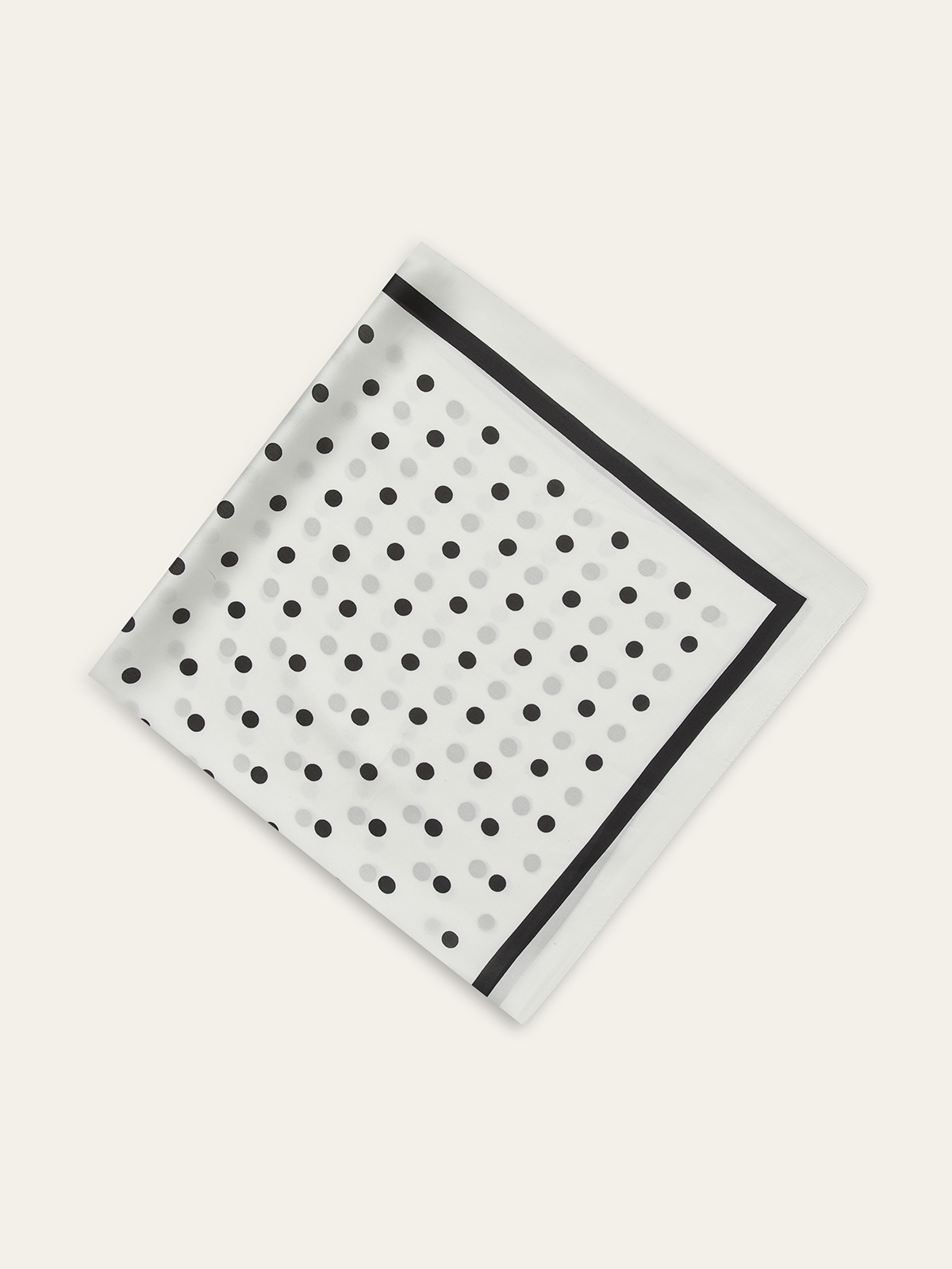Polka Dot Square Scarf