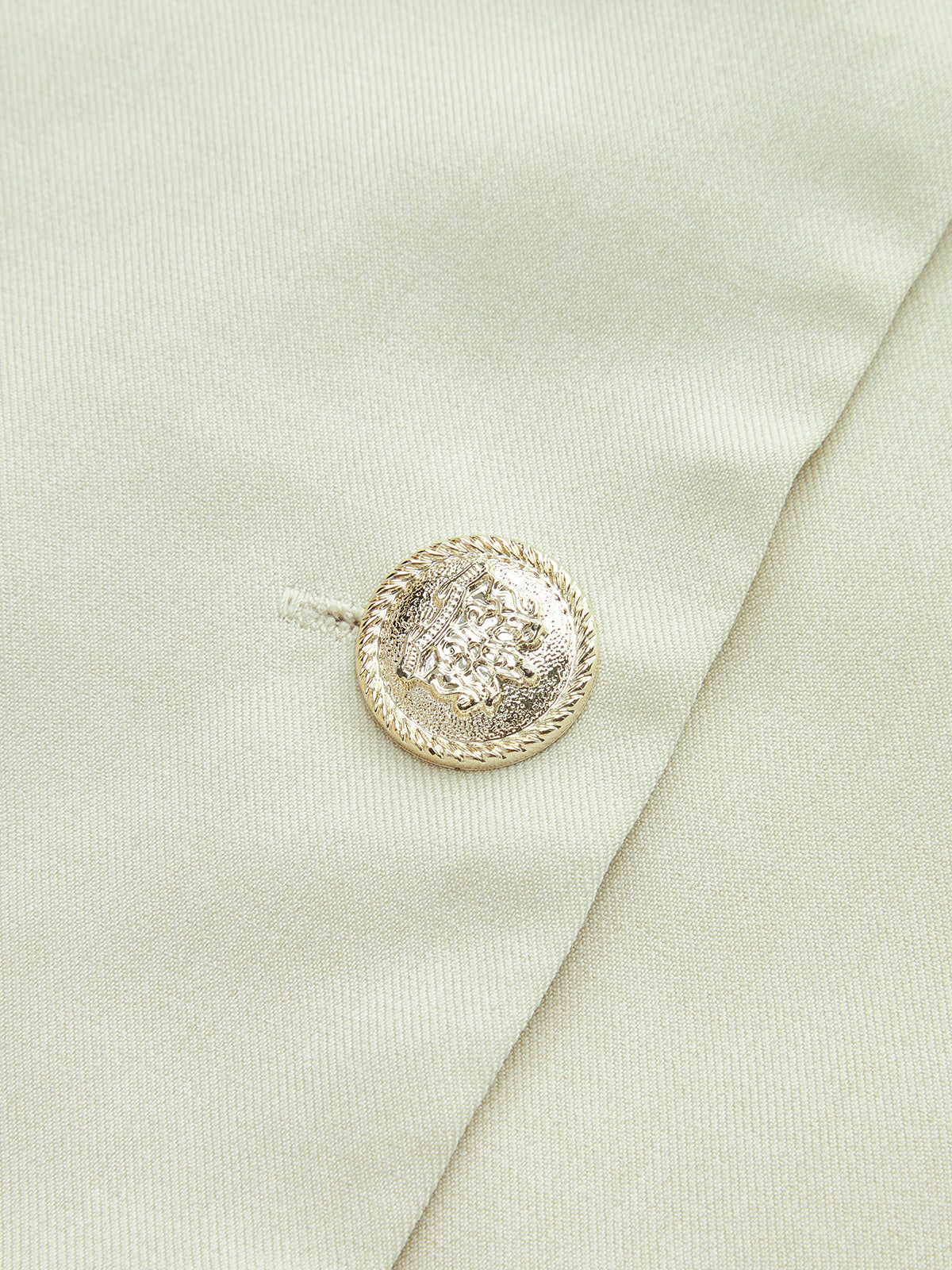 Lapel Collar Button Front Maxi Dress