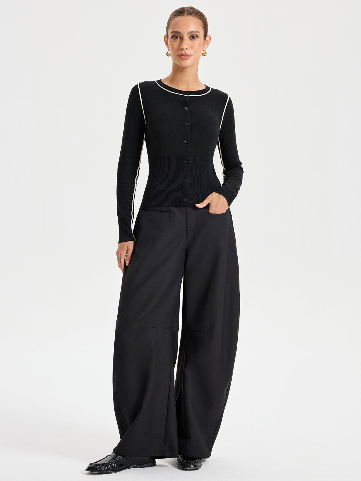 Fine Line Cardigan