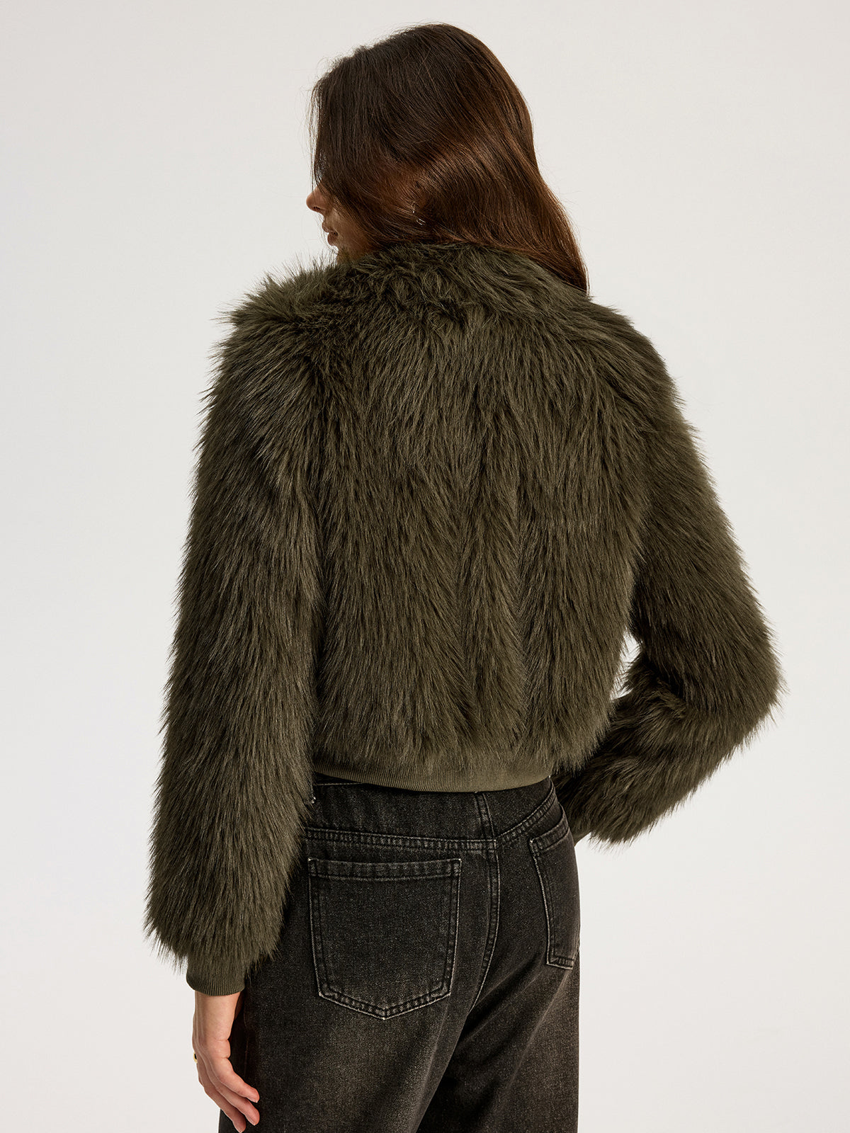 Faux Fur Jacket