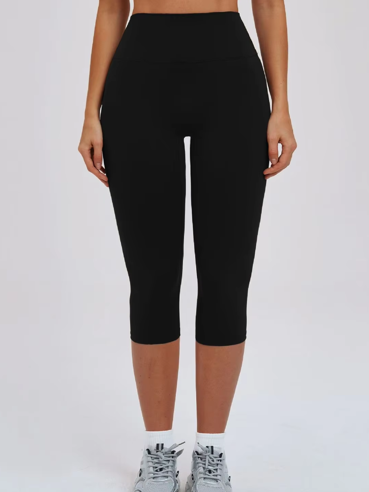 High Waist Capri Leggings Sculpting