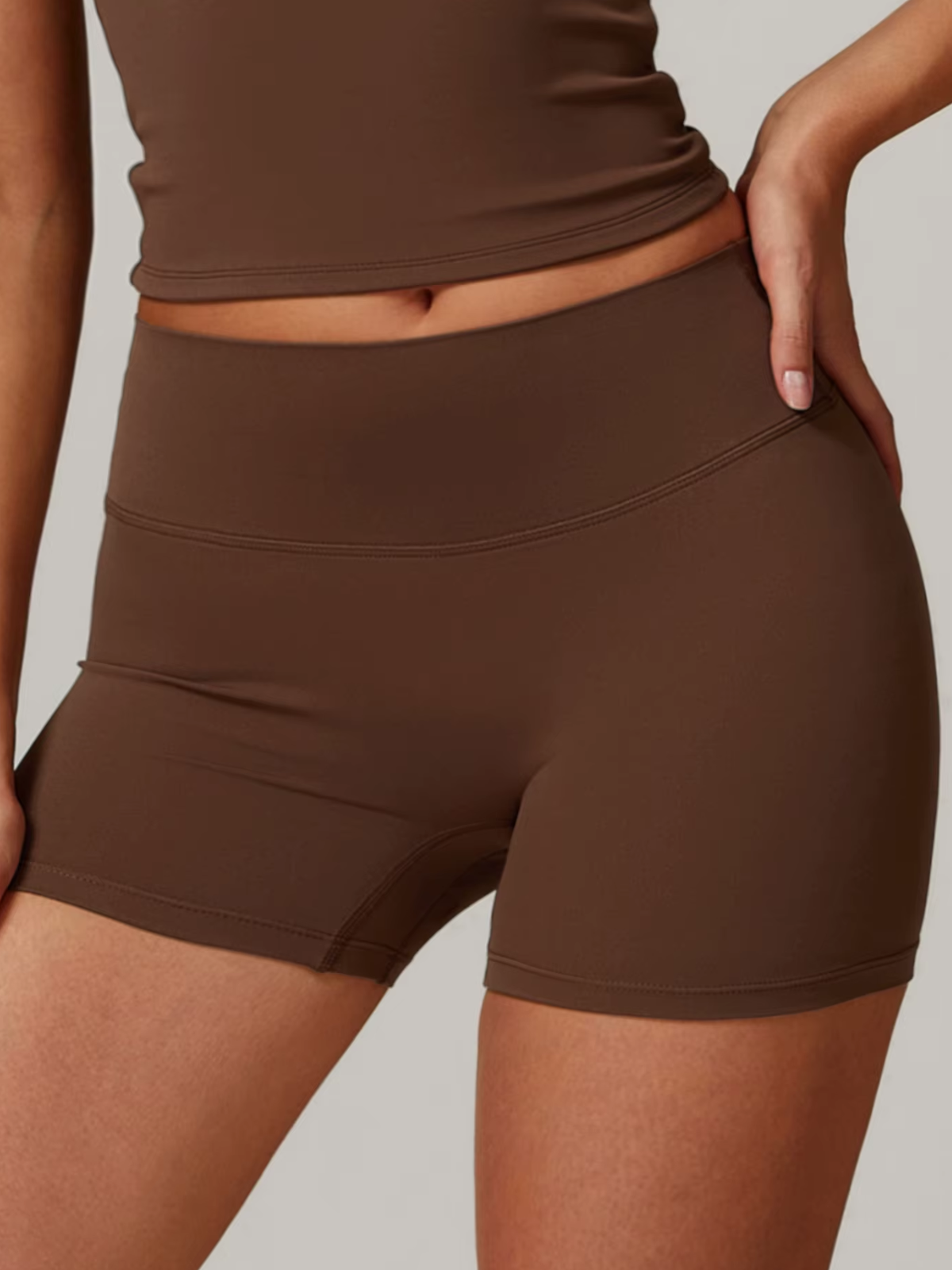 High Waist Biker Shorts Formgebend