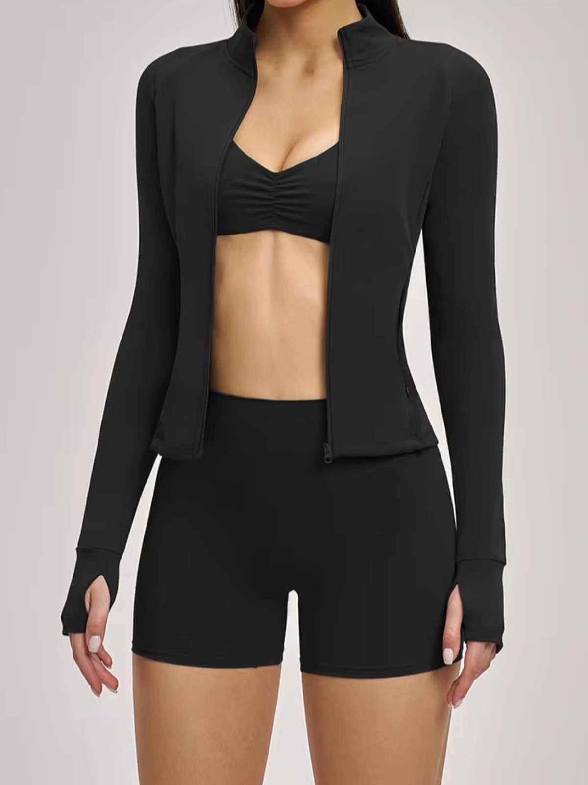 High Waist Biker Shorts Formgebend