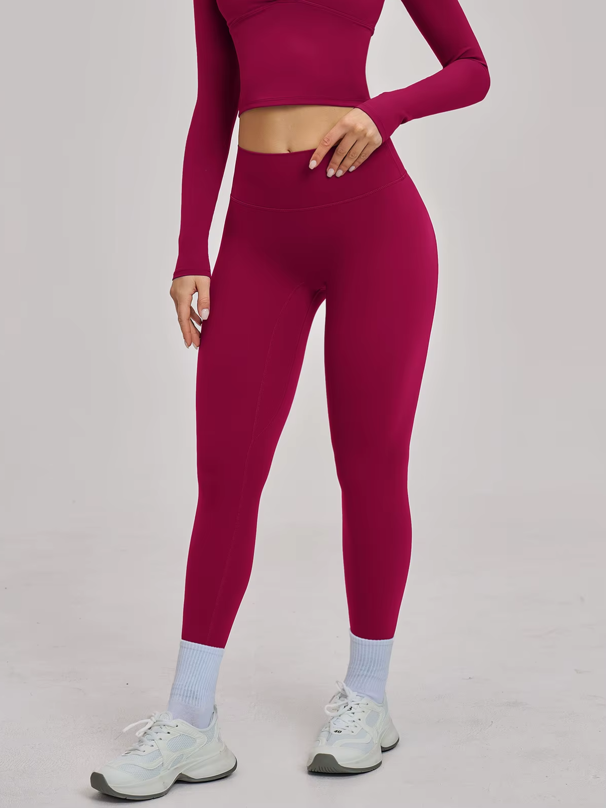 High Waist Sculpting Lift Full Length Leggings