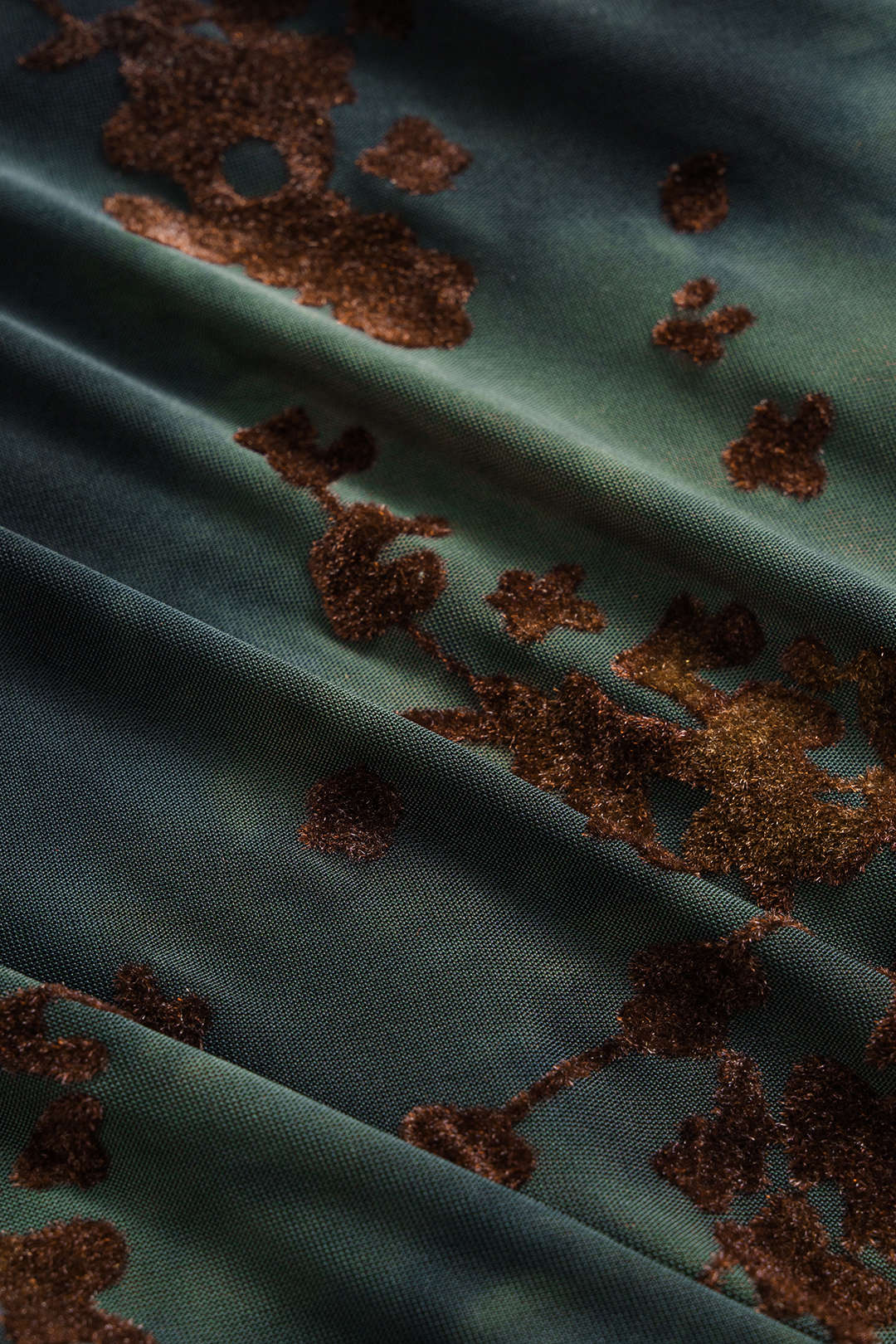 Retro Print Lace Trim Bustier Corset Cami Top