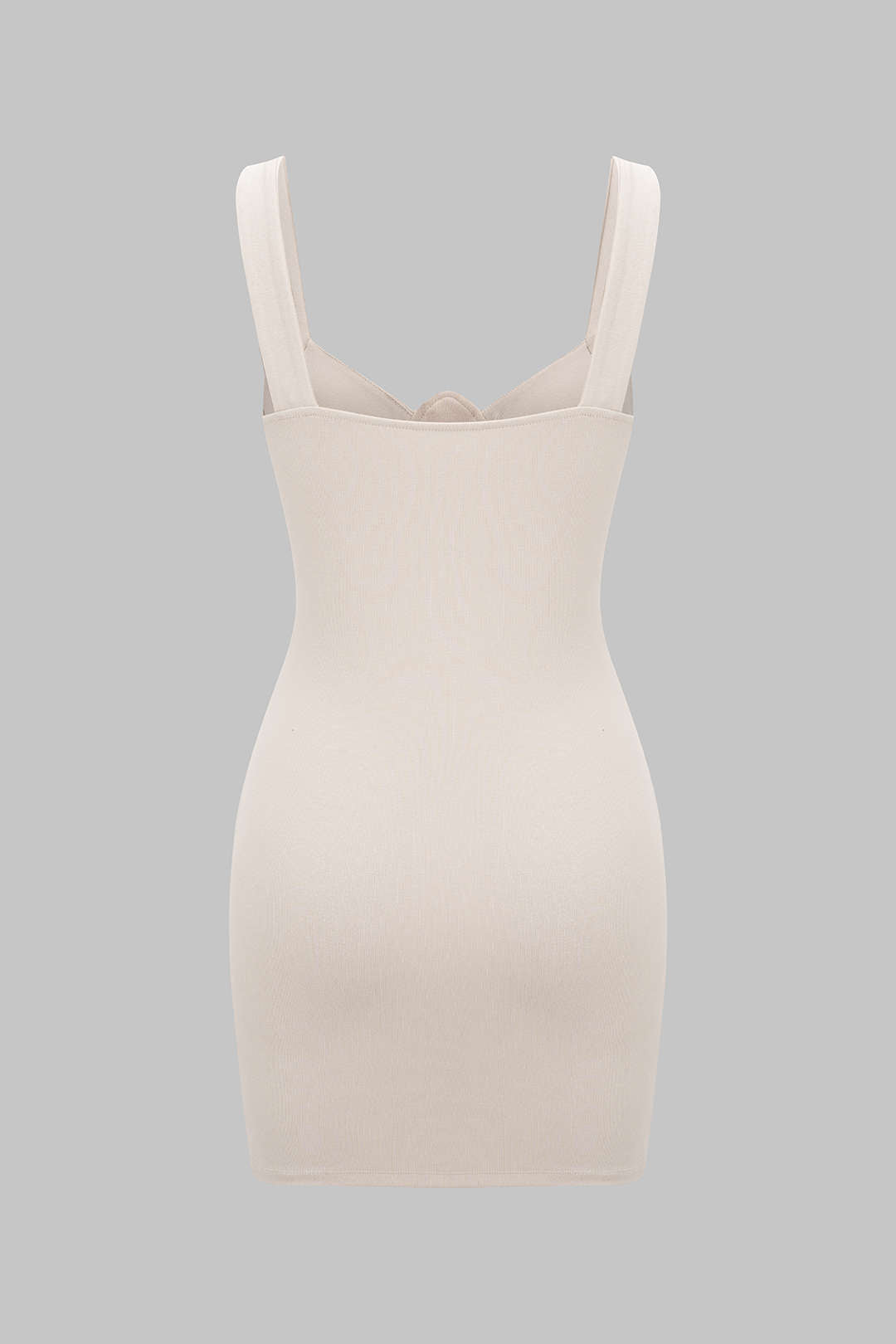 Braided Cut Out Sleeveless Mini Dress