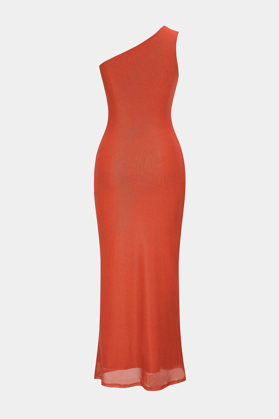 Robe longue sans manches asymétrique à nœud torsadé en maille imprimée florale