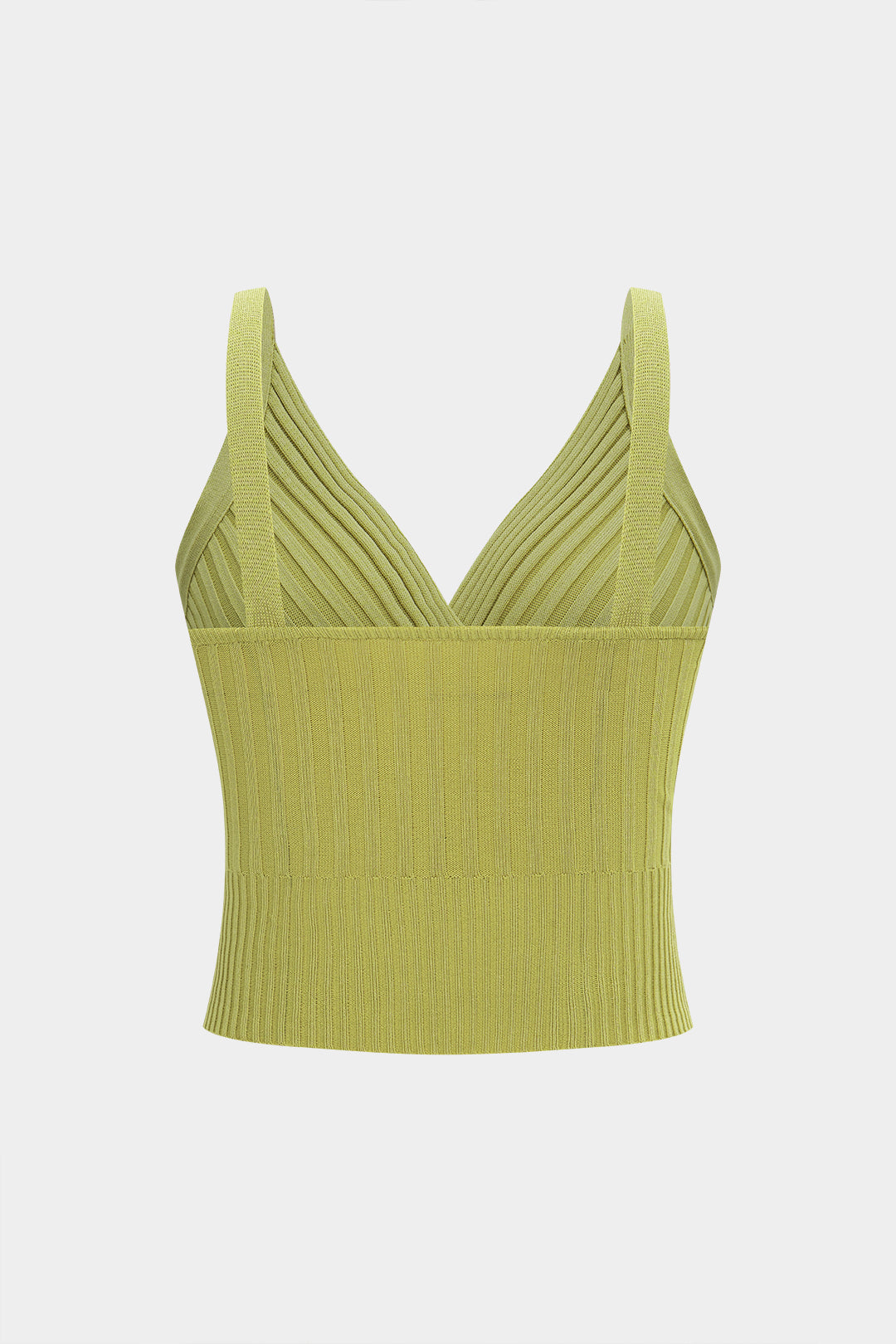 Strick-V-Neck-Trägertop