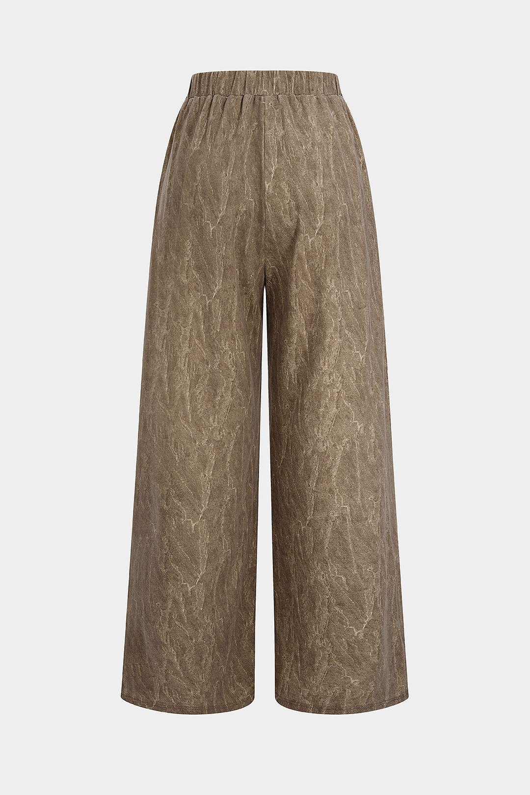 High-Waist-Hose im Used-Look