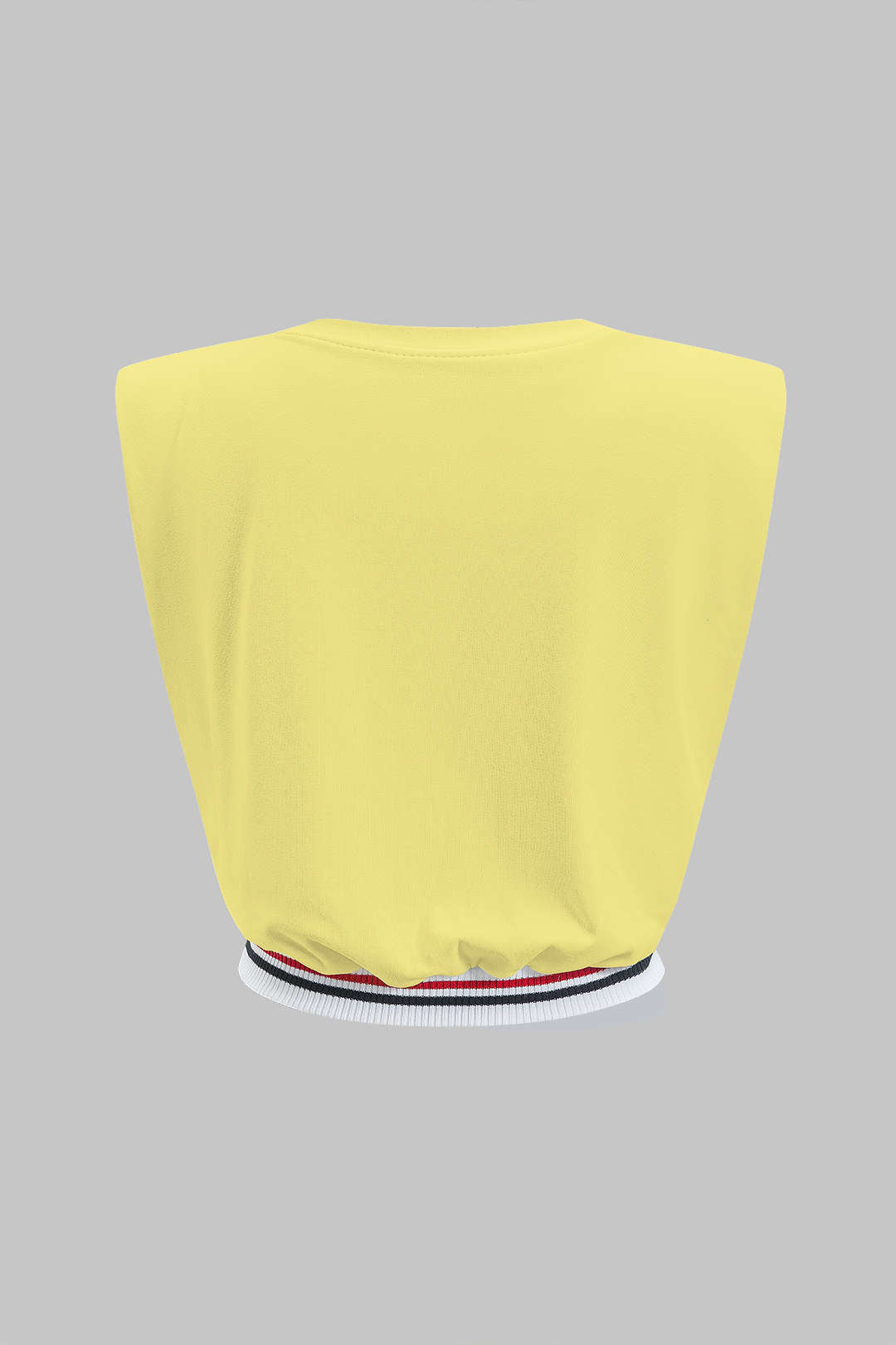 T-shirt ample sans manches imprimé numérique motif lettre de voiture