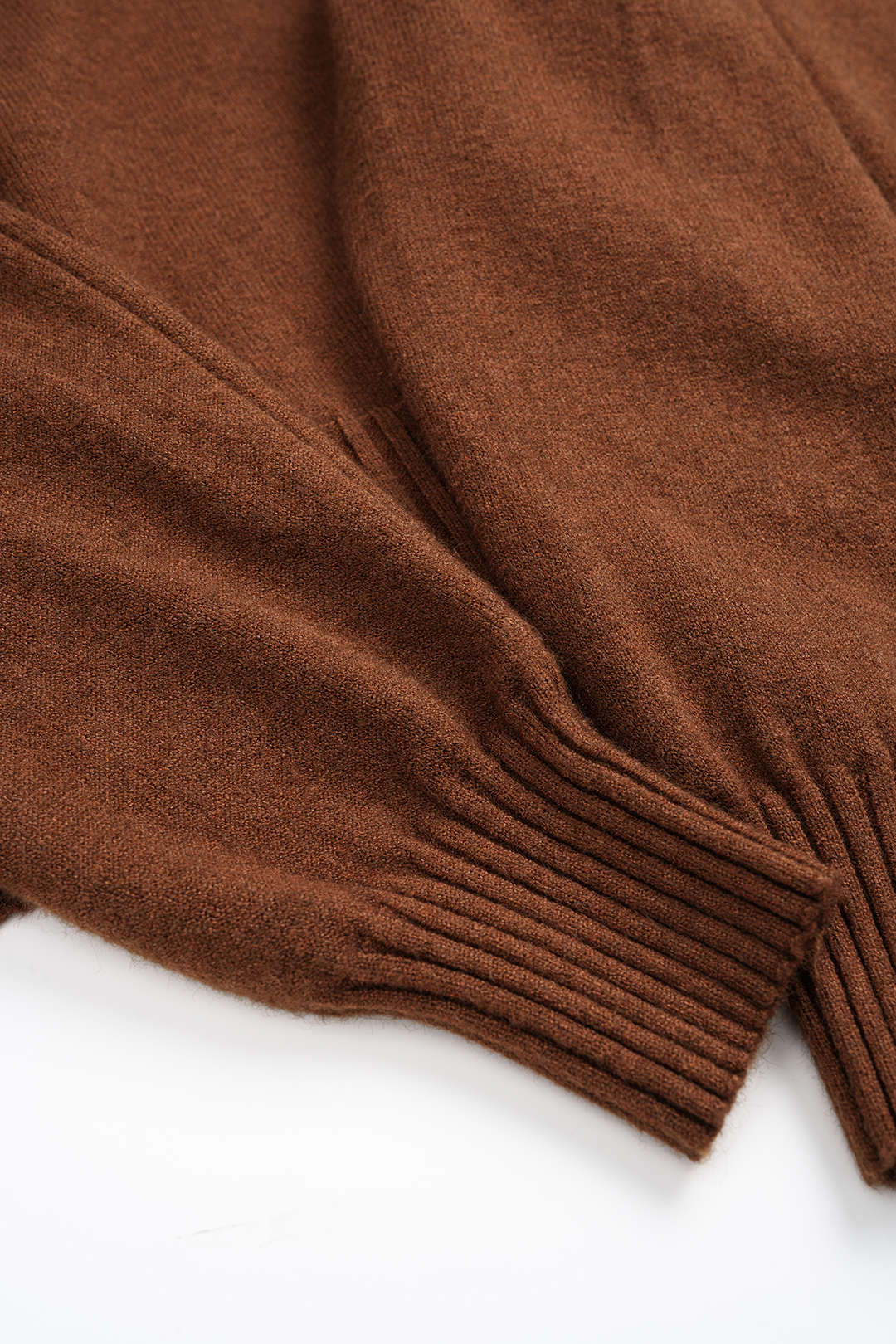 Knit Turtleneck Long-Sleeve Top