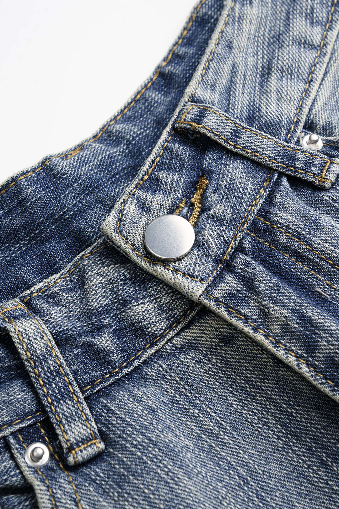 Denim High Waist Wide Leg Jeans