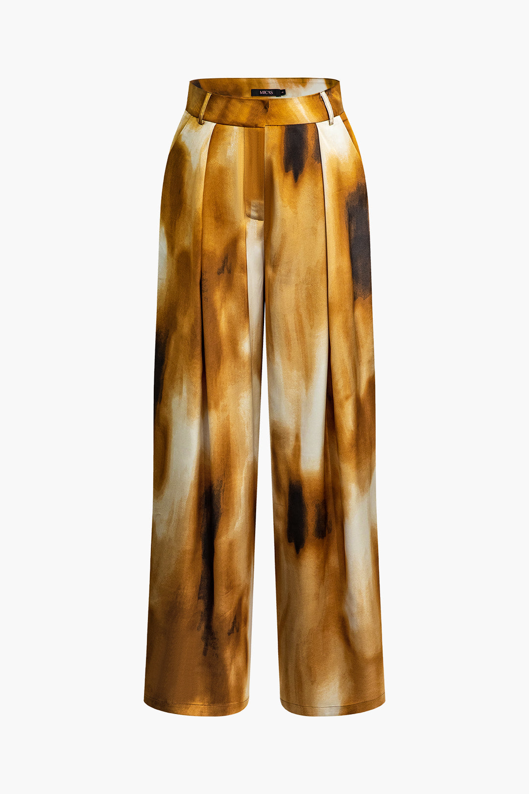 Pantalon ample tie-dye