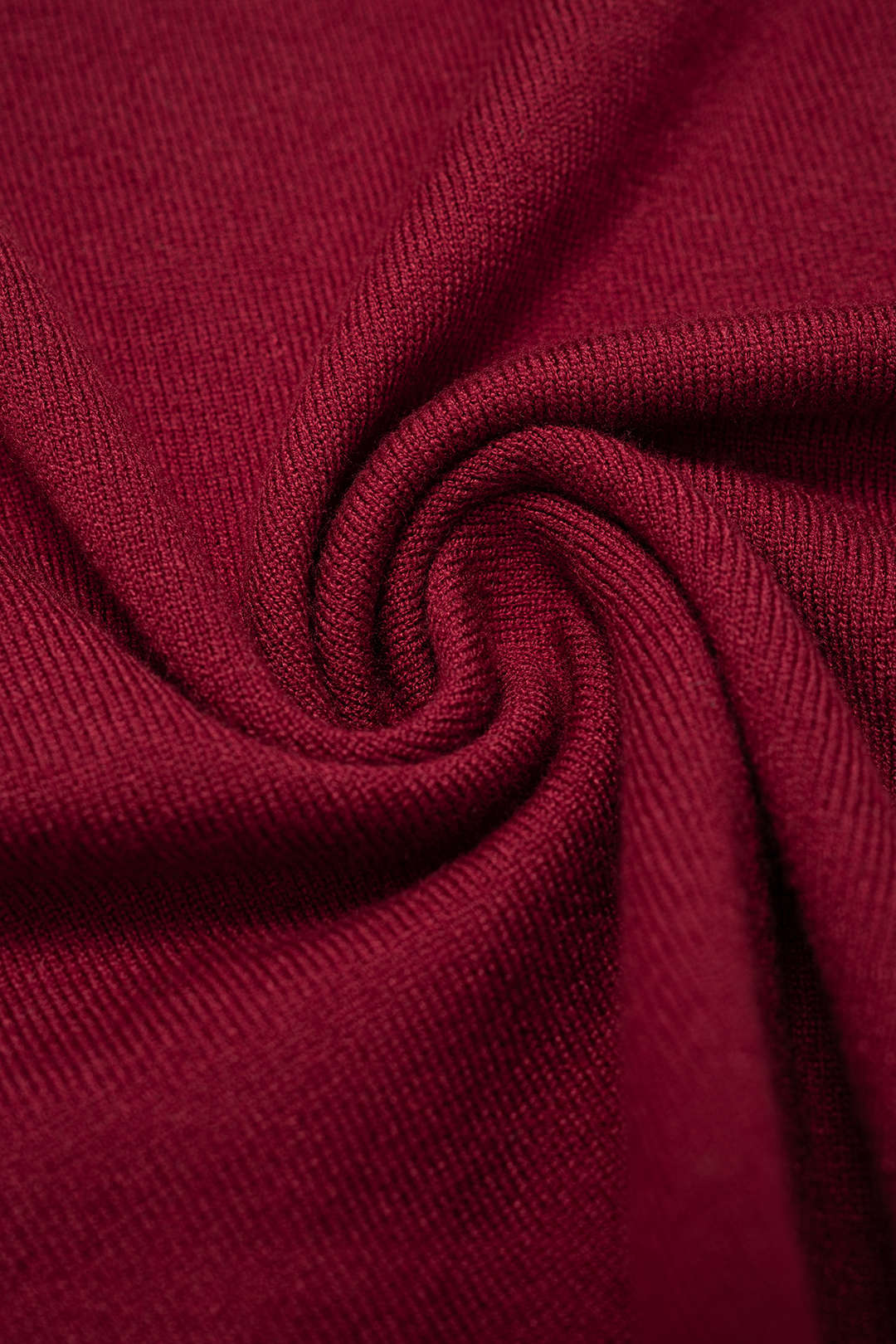 Knit Asymmetrical Long-Sleeve Top