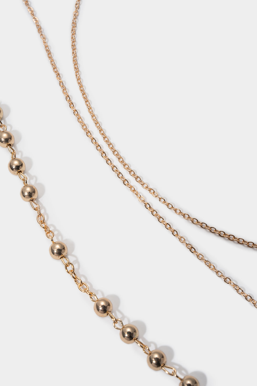 Multi-Layer Metallic Necklace