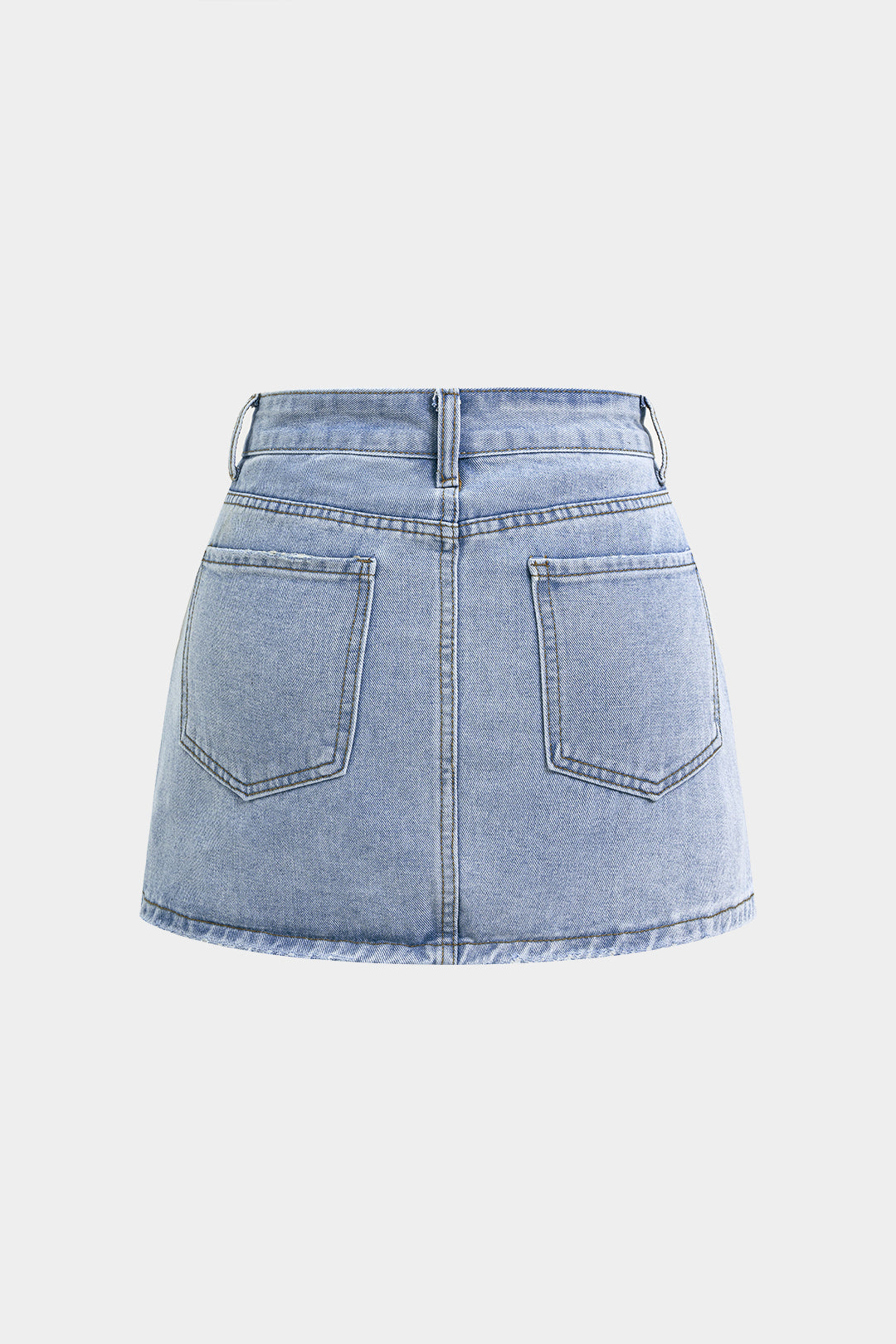 Jupe asymétrique en jean