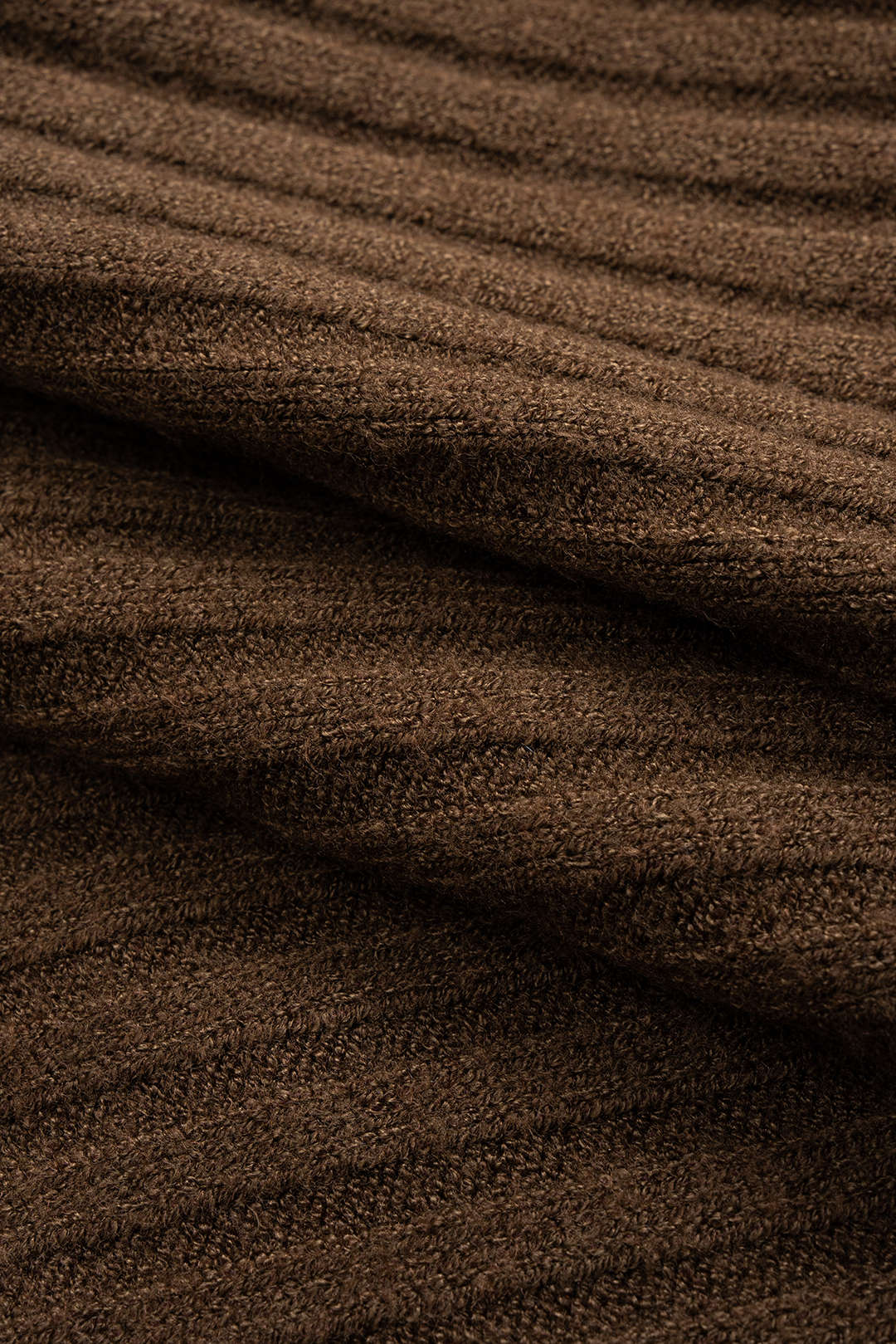 Knit V-Neck Long-Sleeve Top And Bow Skirt Set