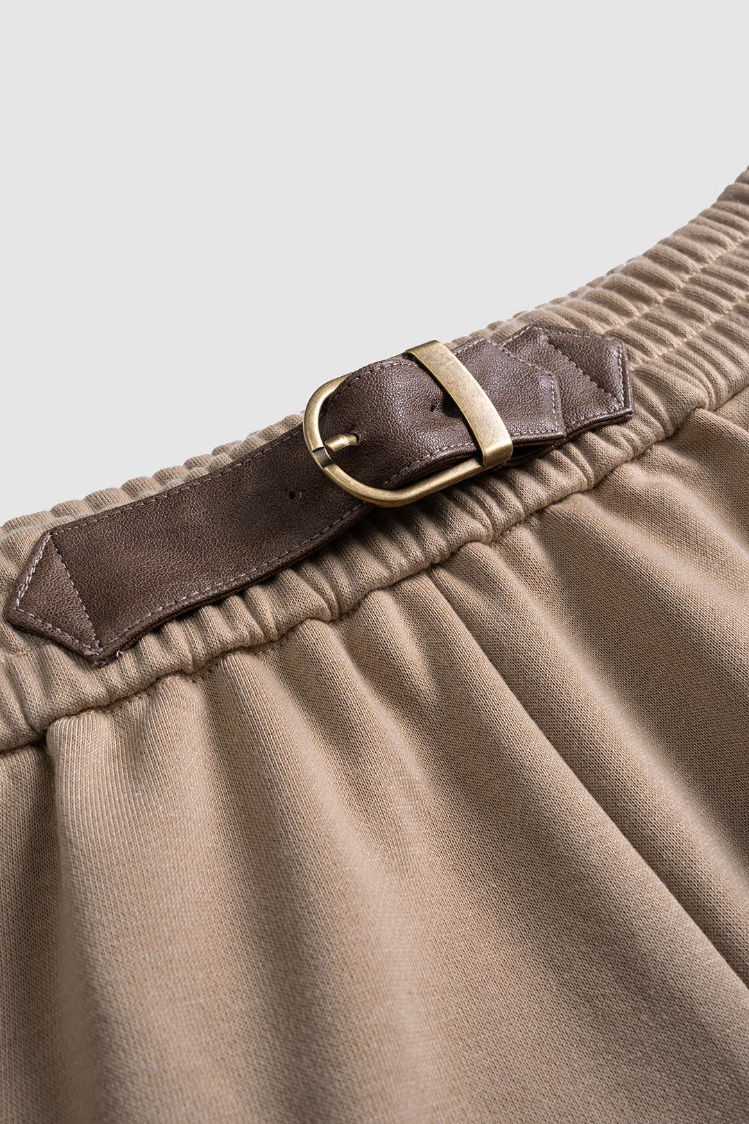 Patchwork High Waist Wide Leg Trousers