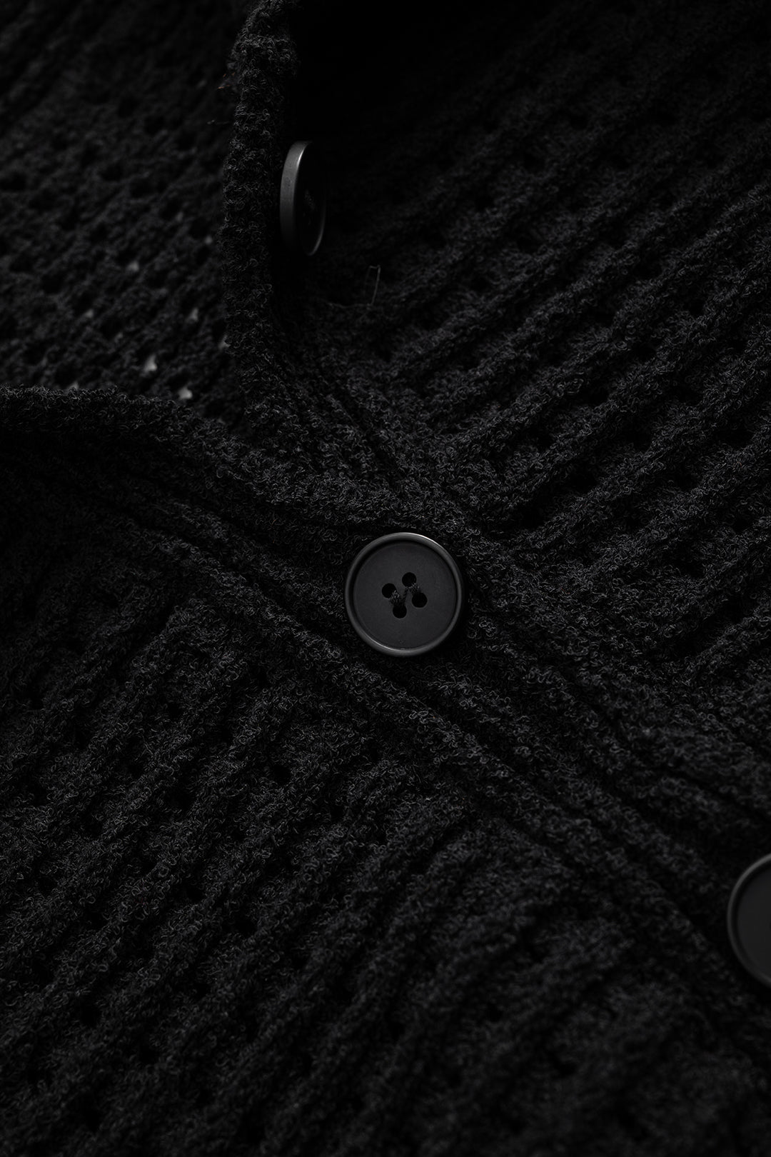 Knit Fringe Cut Out Long-Sleeve Top