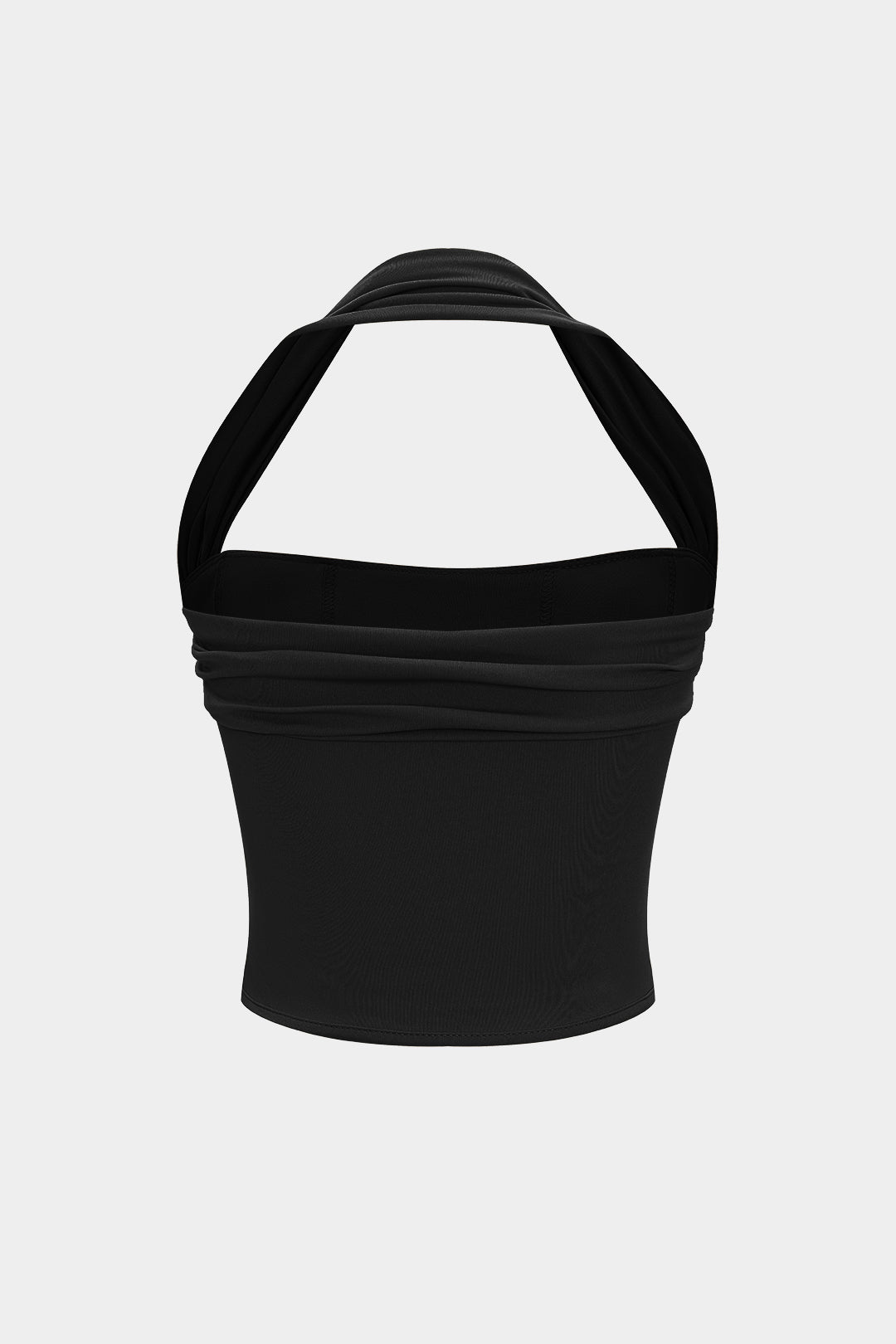 Halter Neck Ruched Top