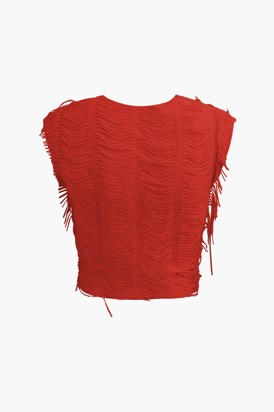 Ver distressed V-Ausschnitt Top mit kurzen Ärmeln und Maxirock mit Schlitz-Set