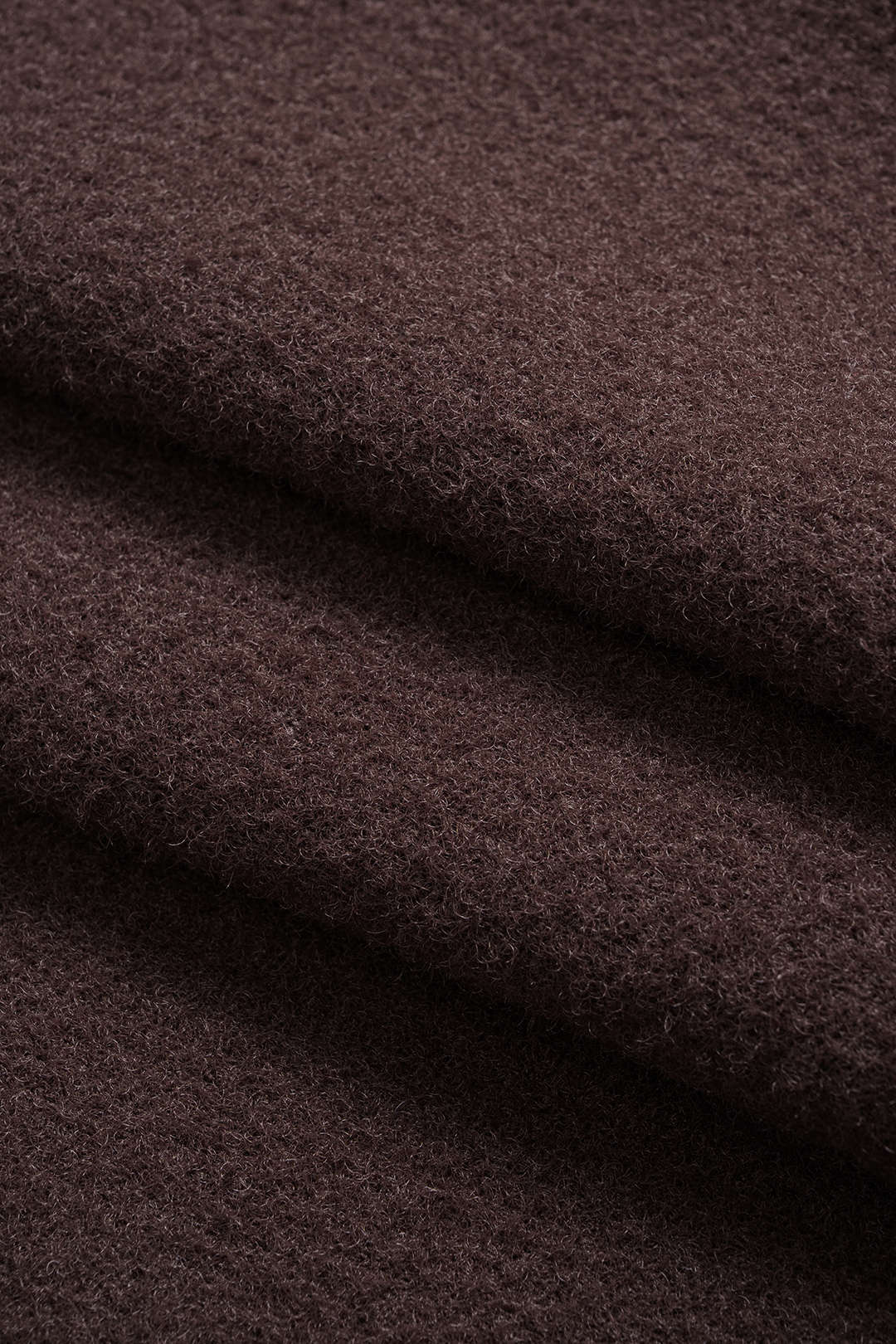 Knit Denim Patchwork Round Neck Cardigan