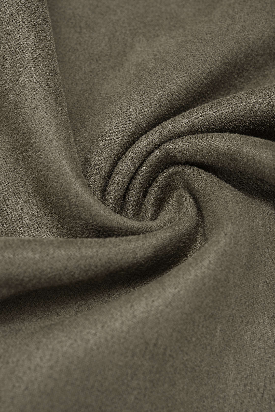 Snake Skin Print Suede Asymmetrical Sweatshirt And Drawstring Wide Leg Pants Set