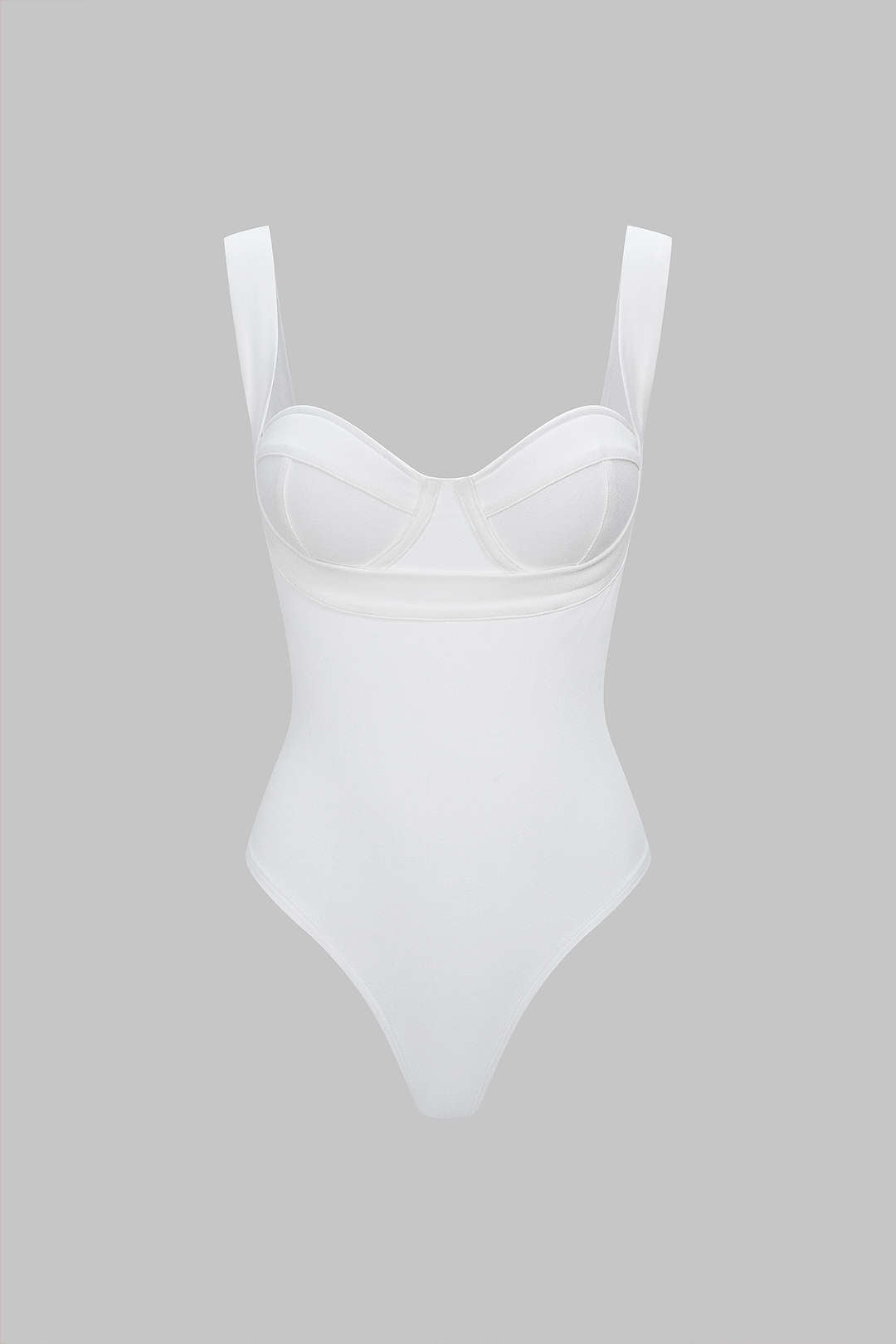 Body sans manches uni et moulant