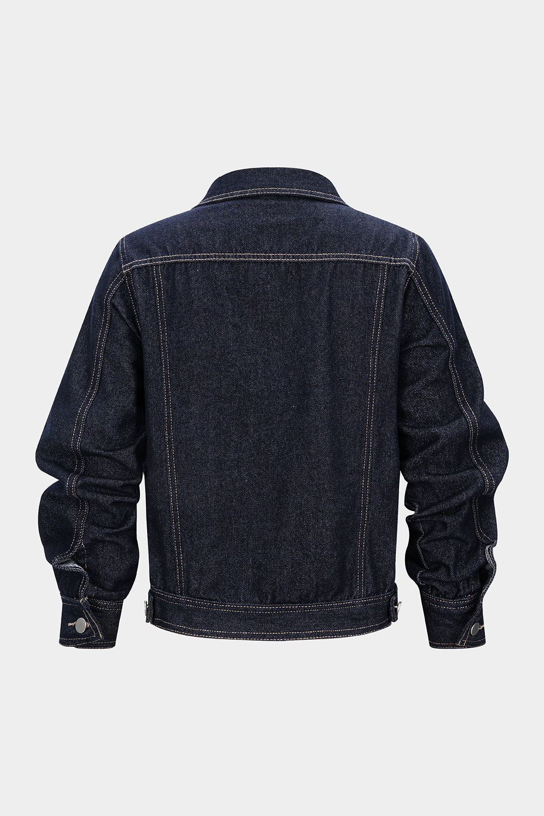 Jeans-Oberbekleidung mit geknöpften Taschen