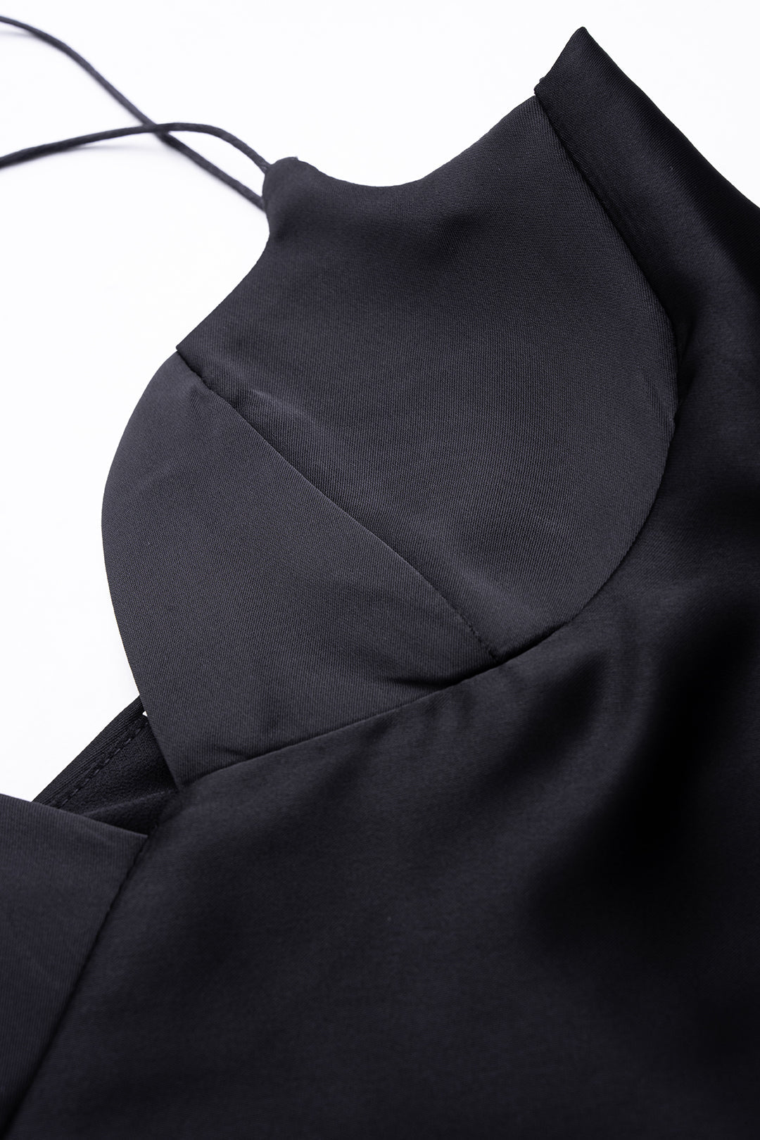 Solid Zipper Slip Sleeveless Cami Top