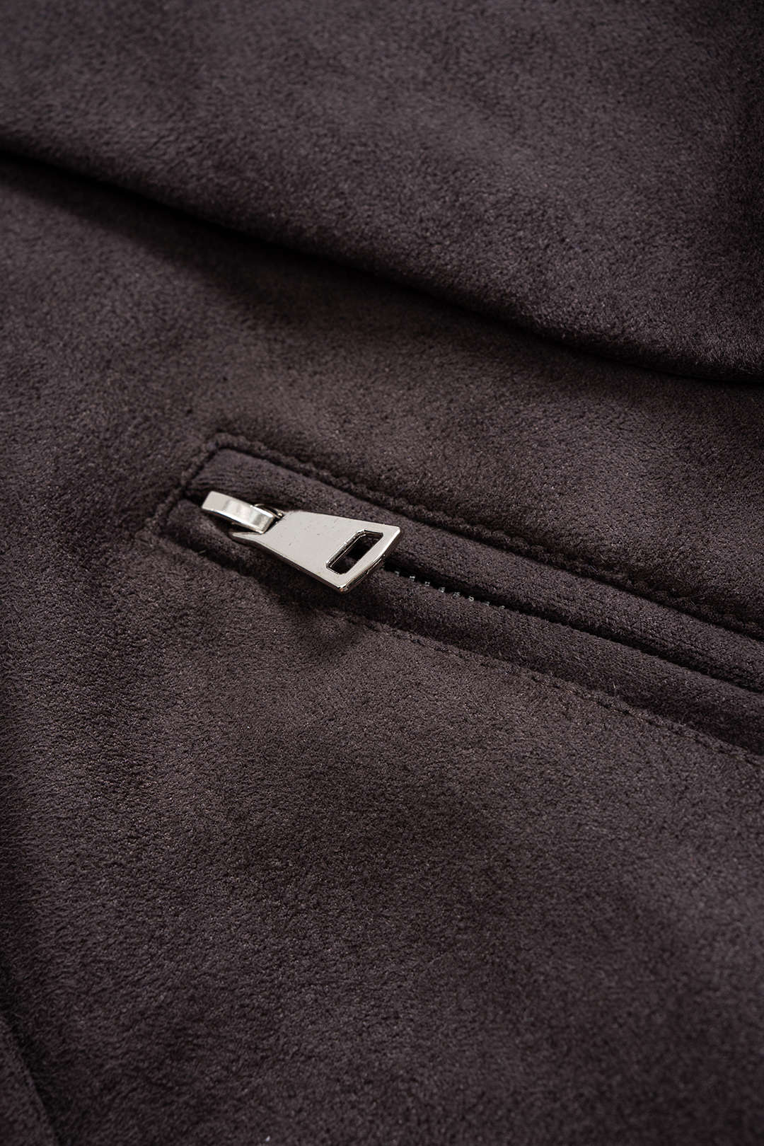 Suede Belted Jacket