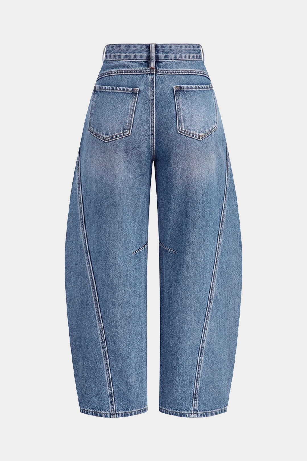 Jean baril en denim