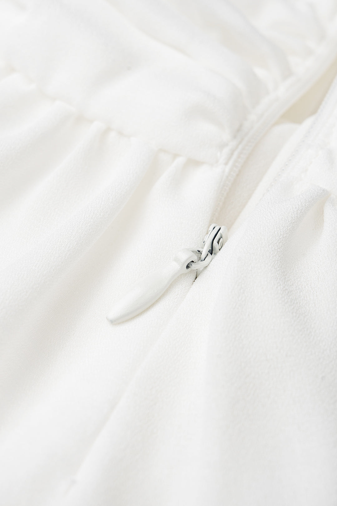 Solid Asymmetrical Ruched Skirt