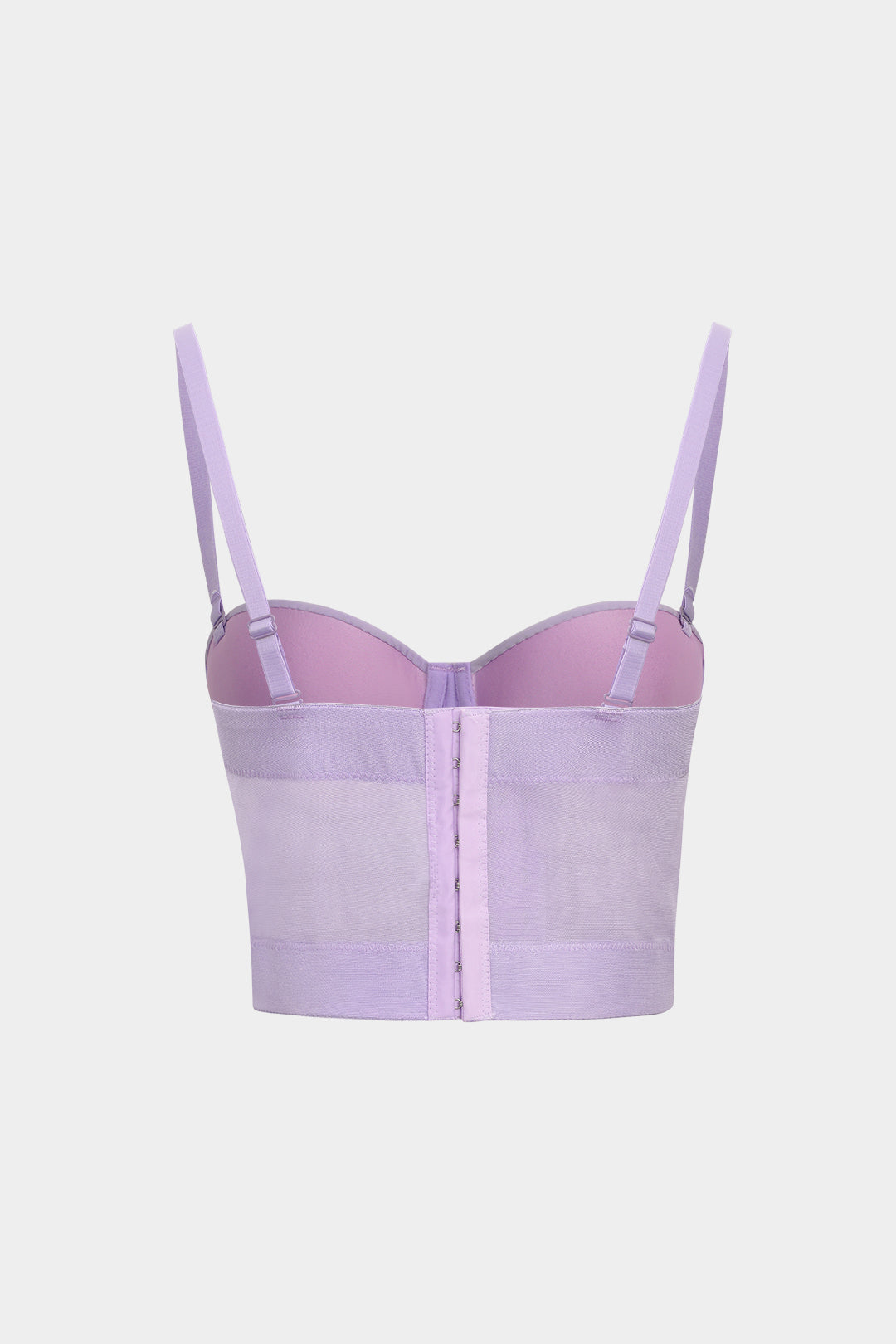 Haut bustier en maille à armatures