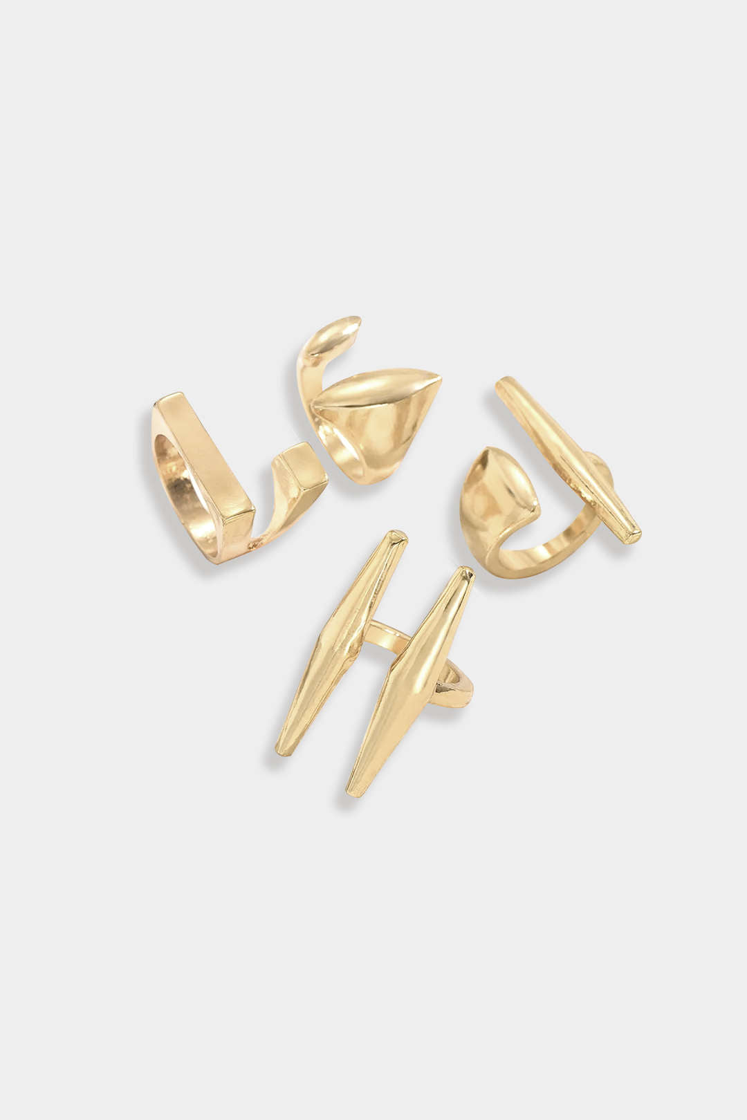 Metallic Geometric Open Rings