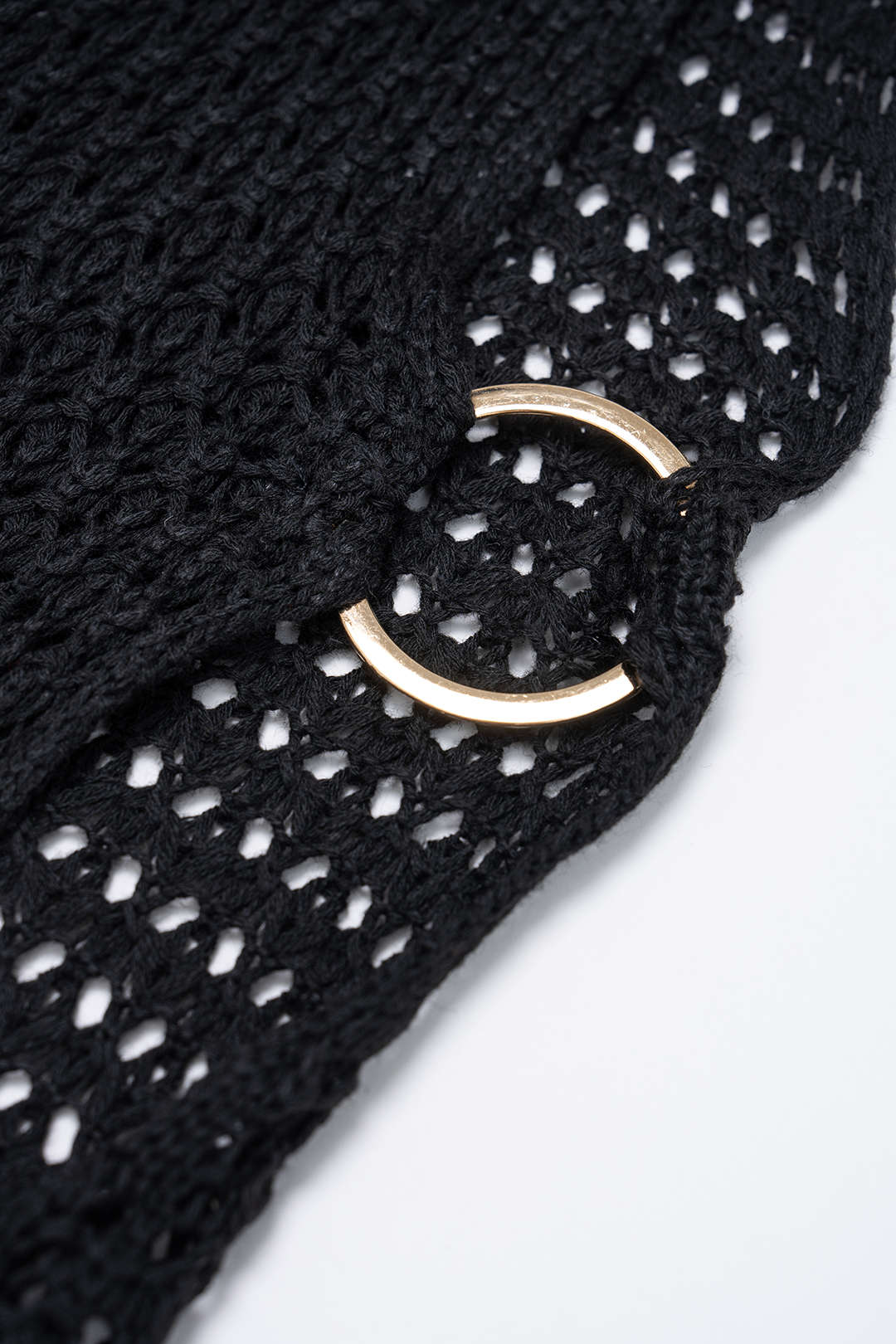 Open Knit Hollow Out Cover Up